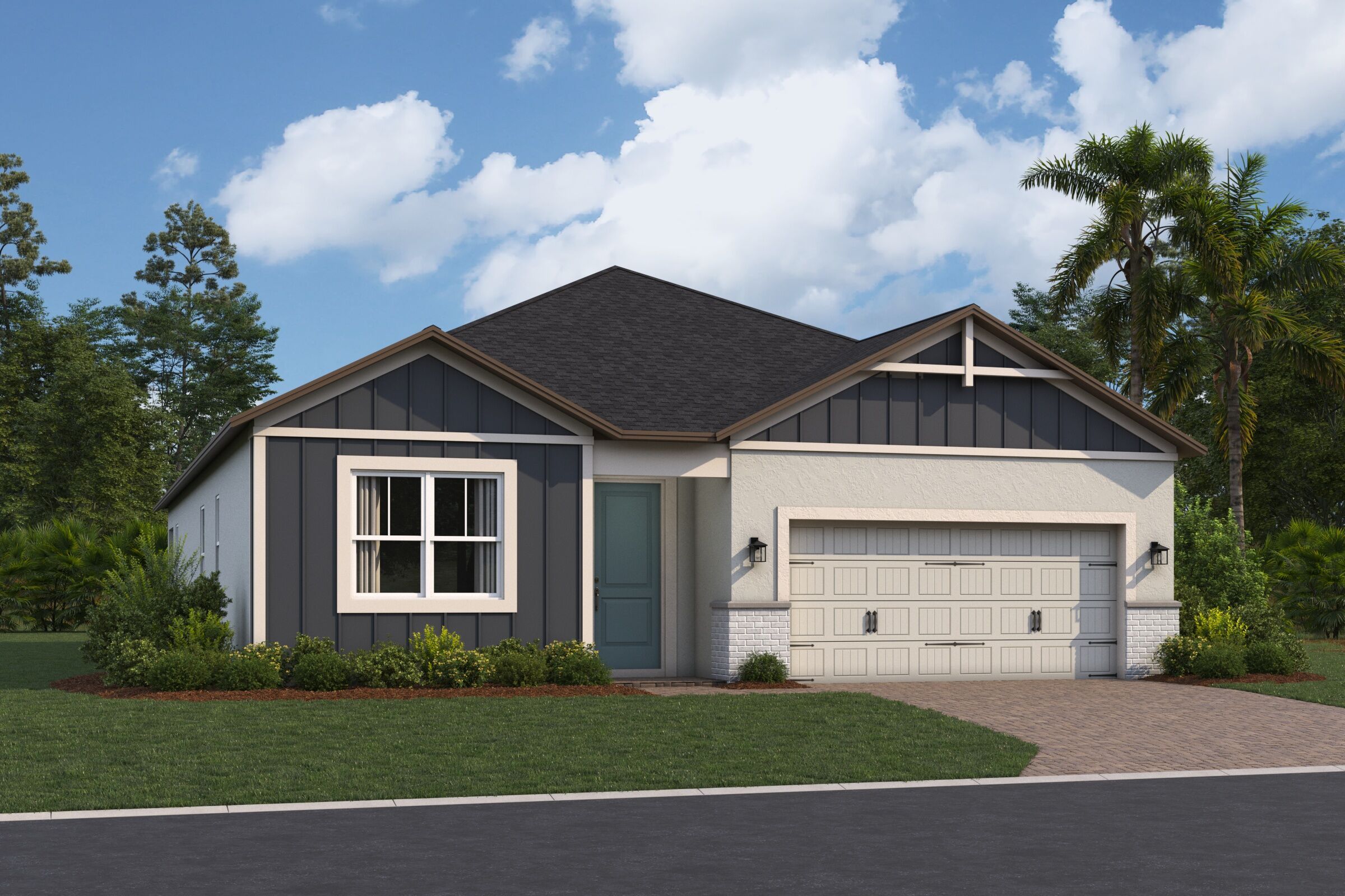 Piedmont Elevation Modern Country