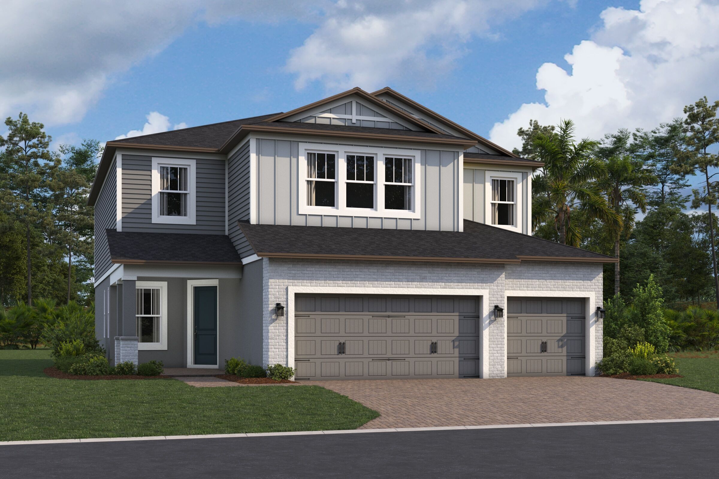 Lancaster Elevation Modern Country