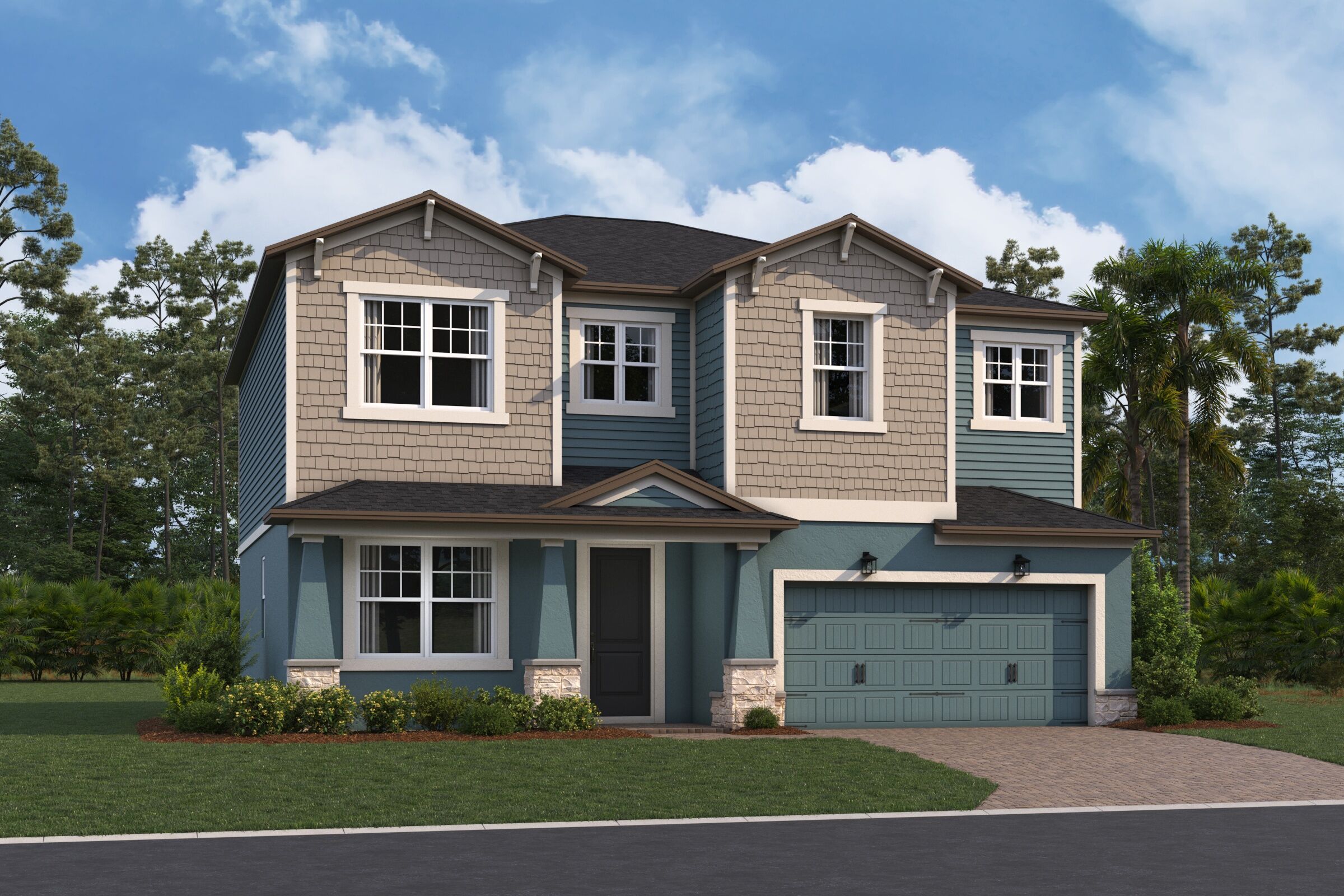 Santa Barbara II Elevation Craftsman