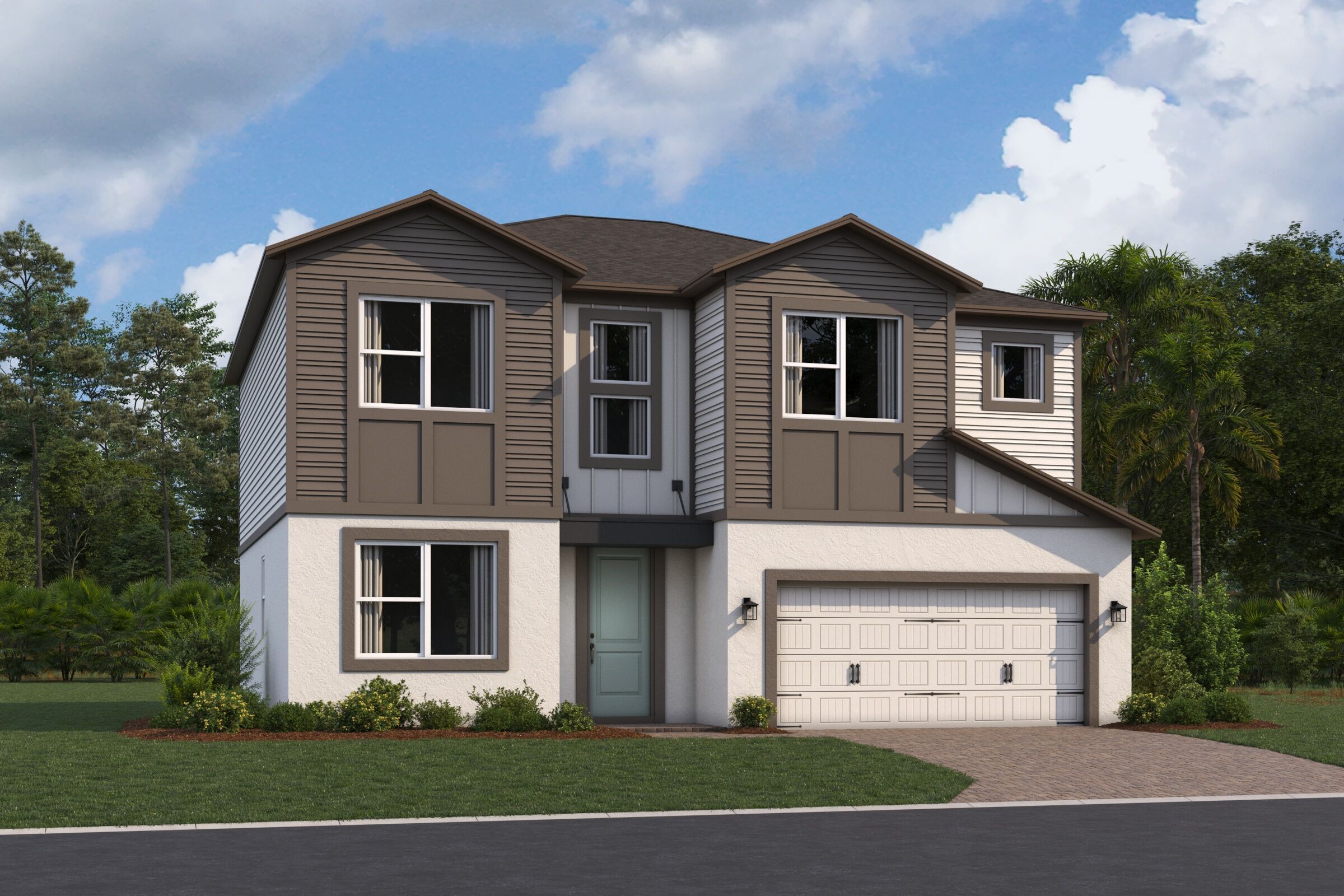 Santa Barbara II Elevation Contemporary