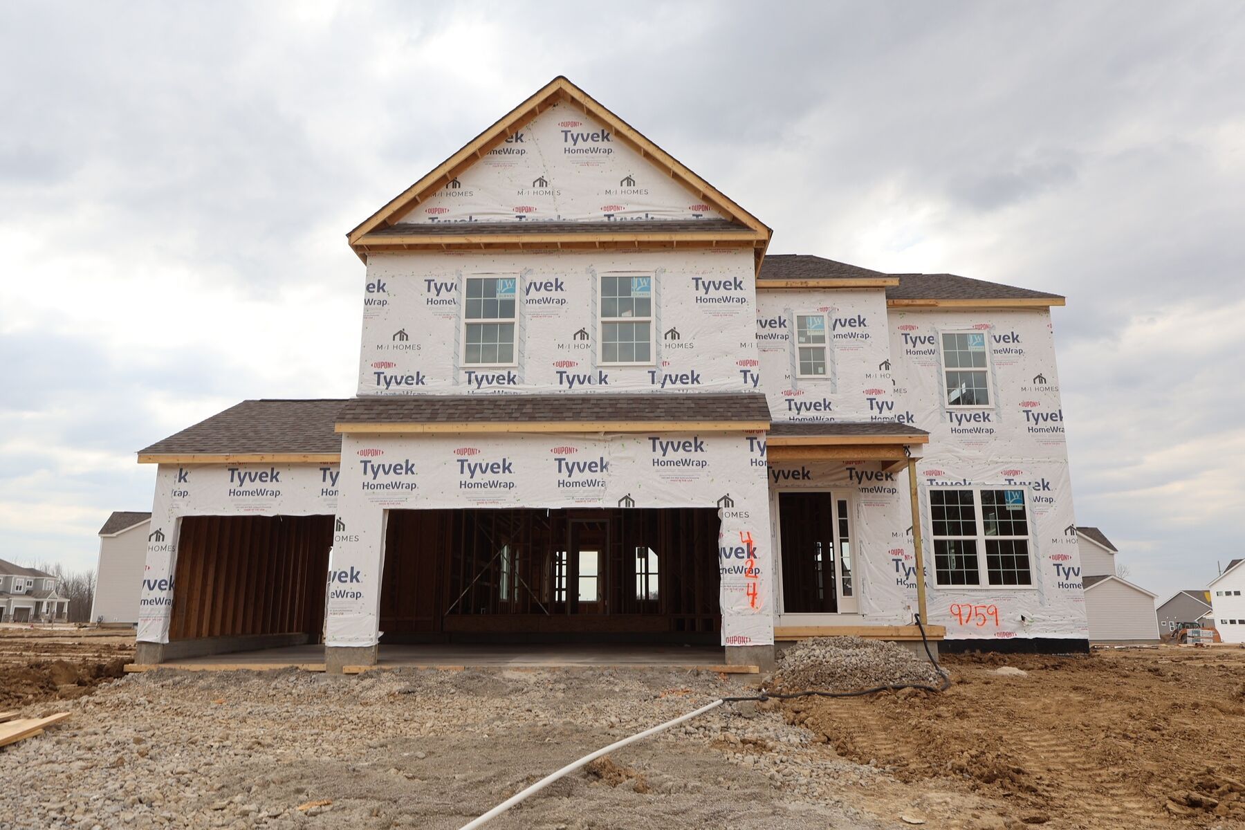 Fordham II - The Ridge at Glacier Pointe: Plain City, Ohio - M/I Homes