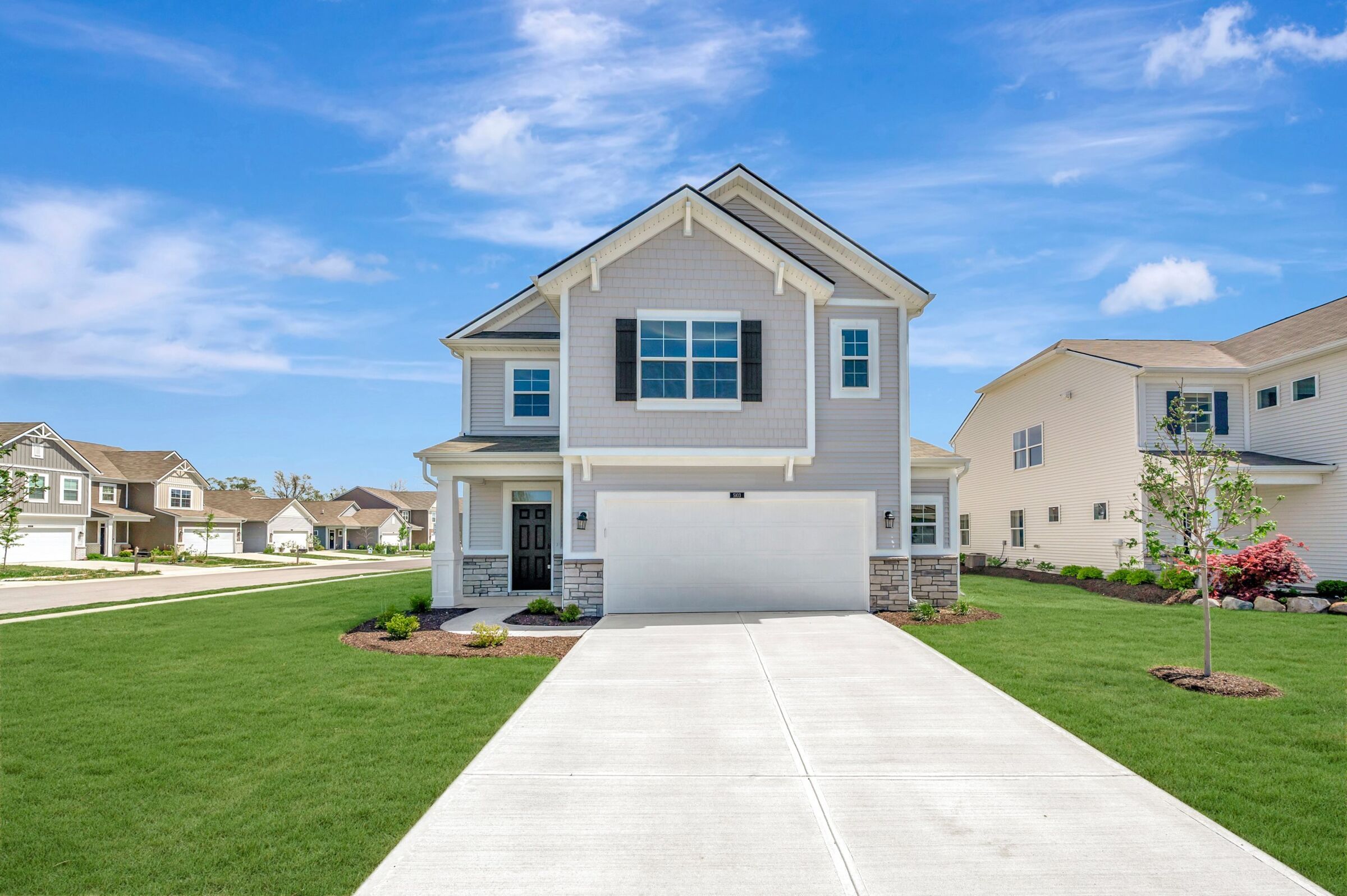 Spring Valley - Belmont: Indianapolis, Indiana - M/I Homes