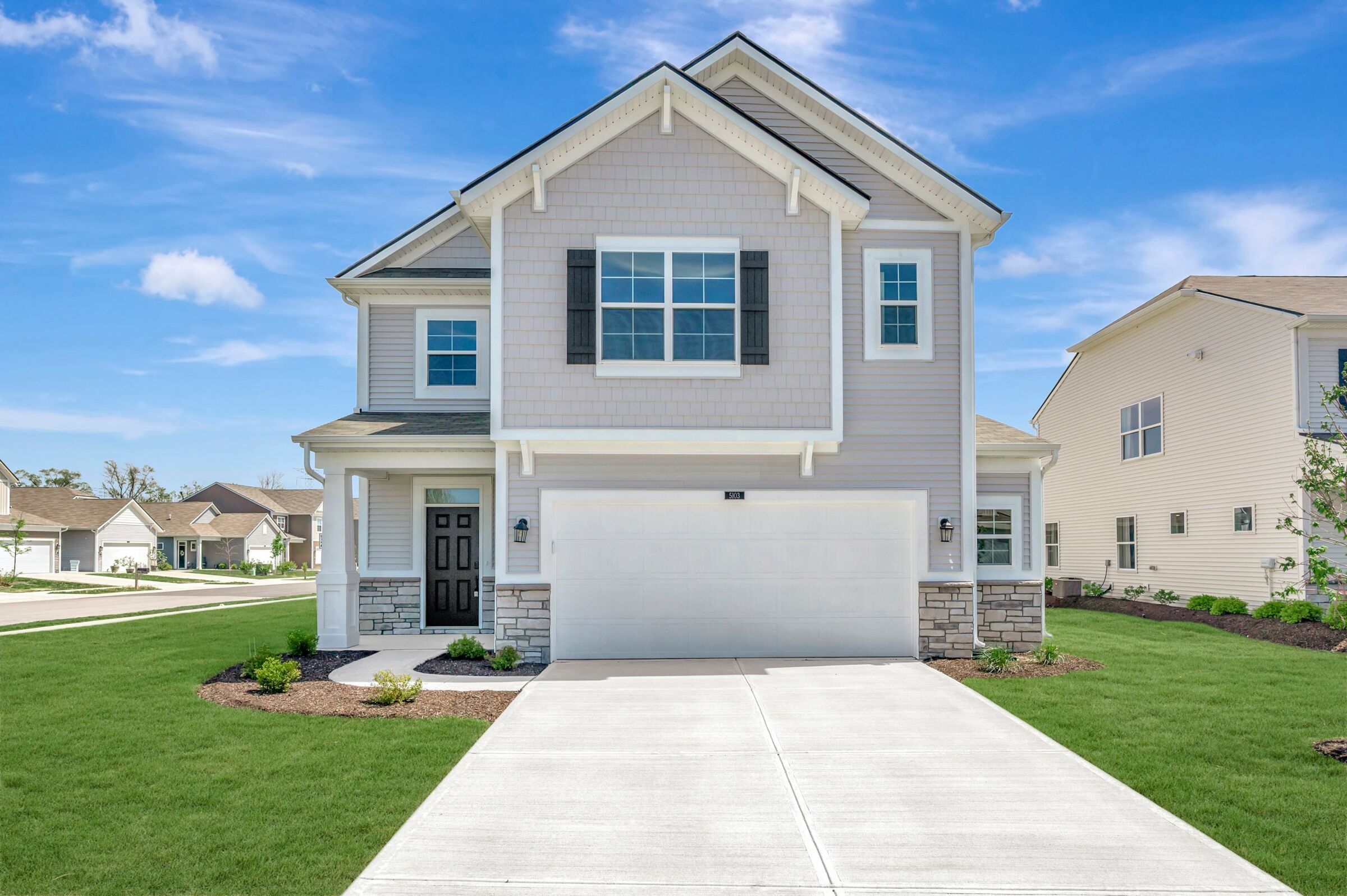 Spring Valley - Belmont: Indianapolis, Indiana - M/I Homes