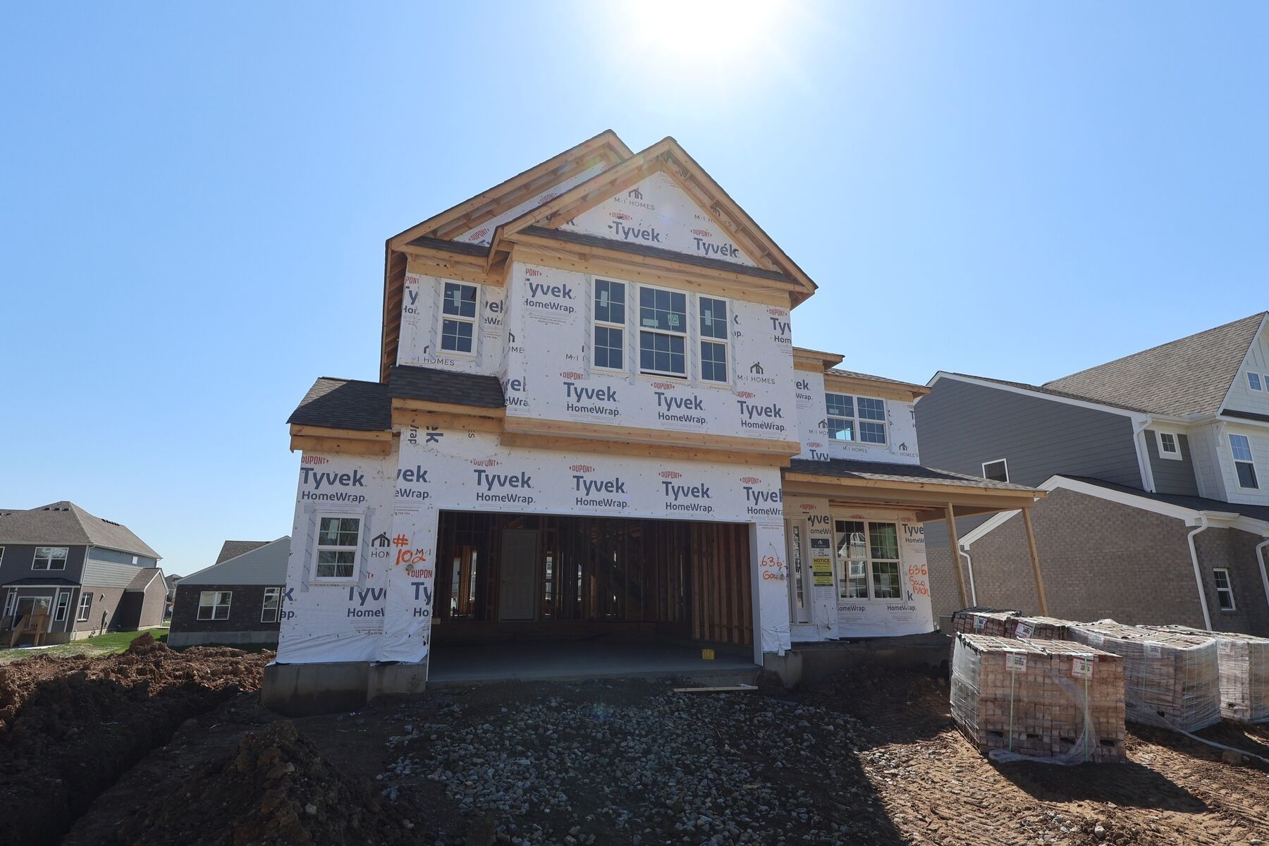 Fairview - Sky Crossing: Beavercreek, Ohio - M/I Homes