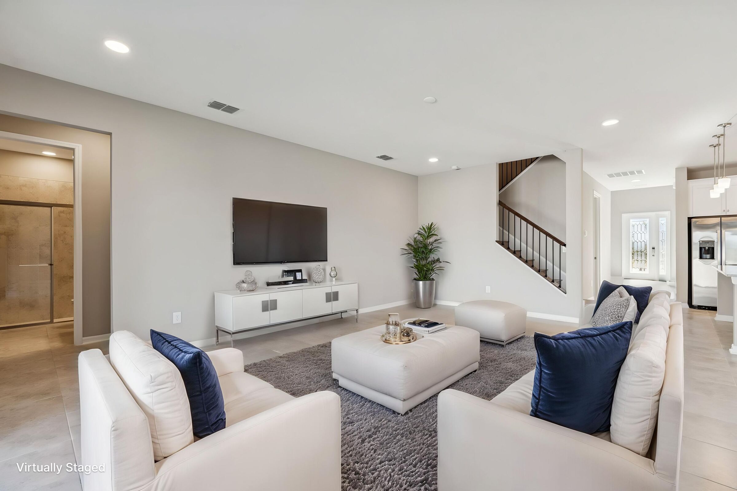 Family Room - Virtually Staged