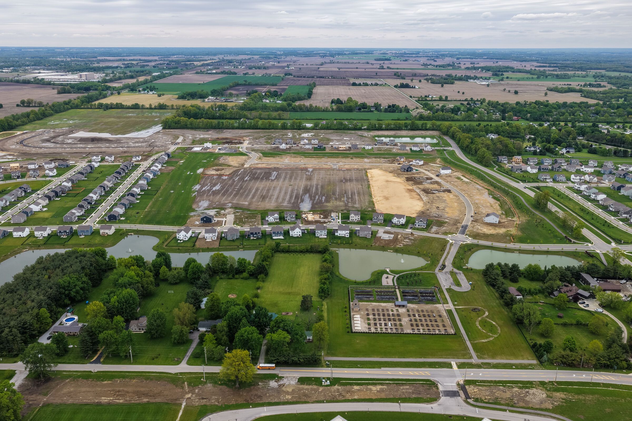 Berlin Farm Aerial