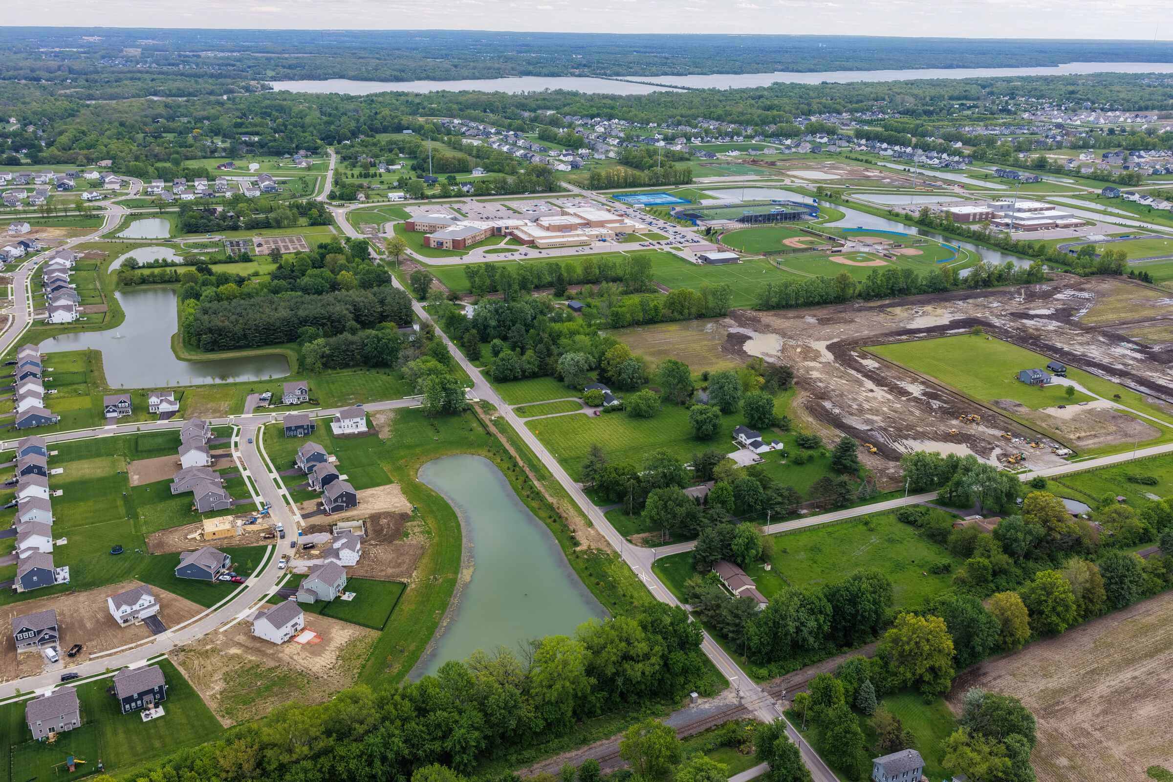 Berlin Farm Aerial