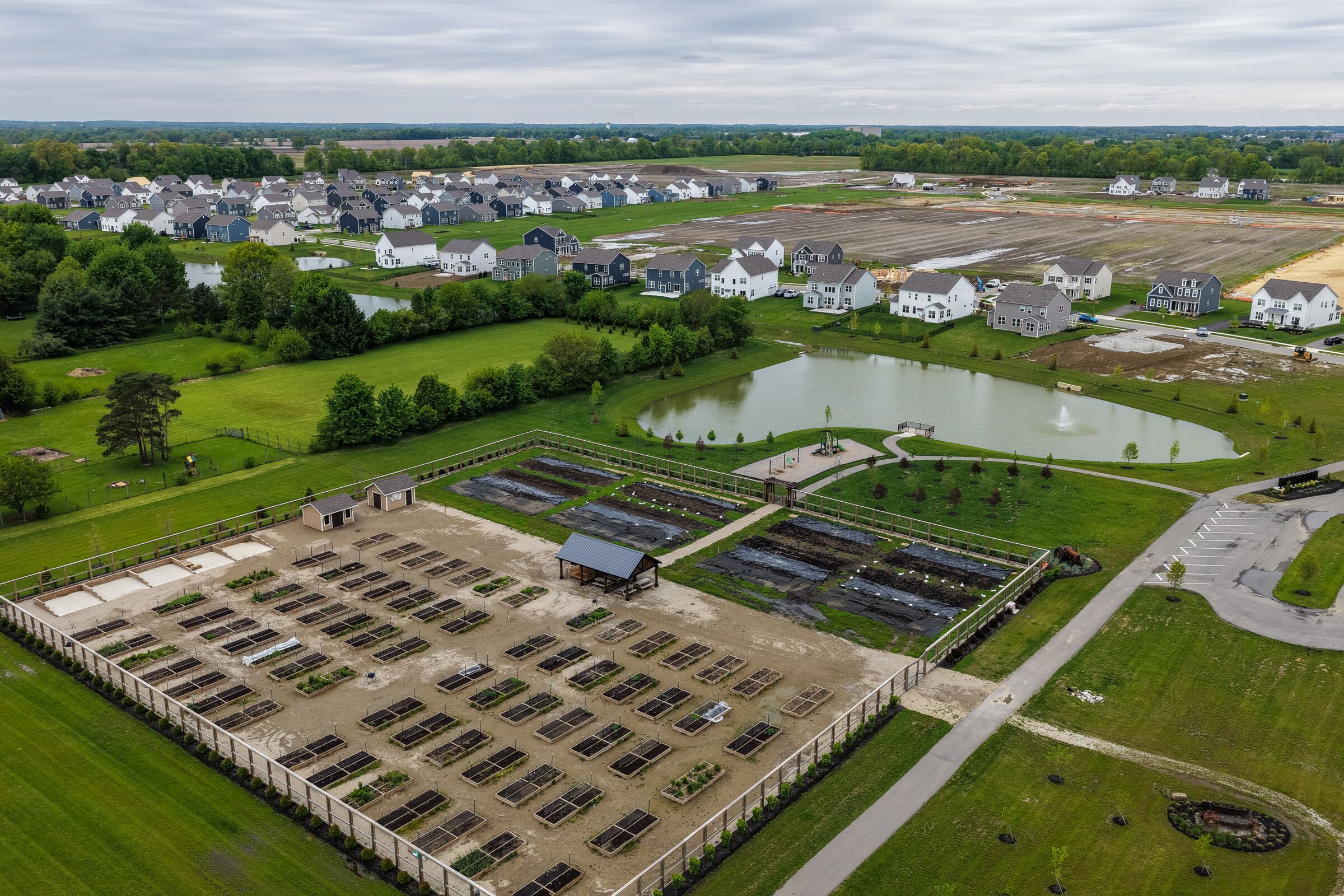 Berlin Farm Aerial