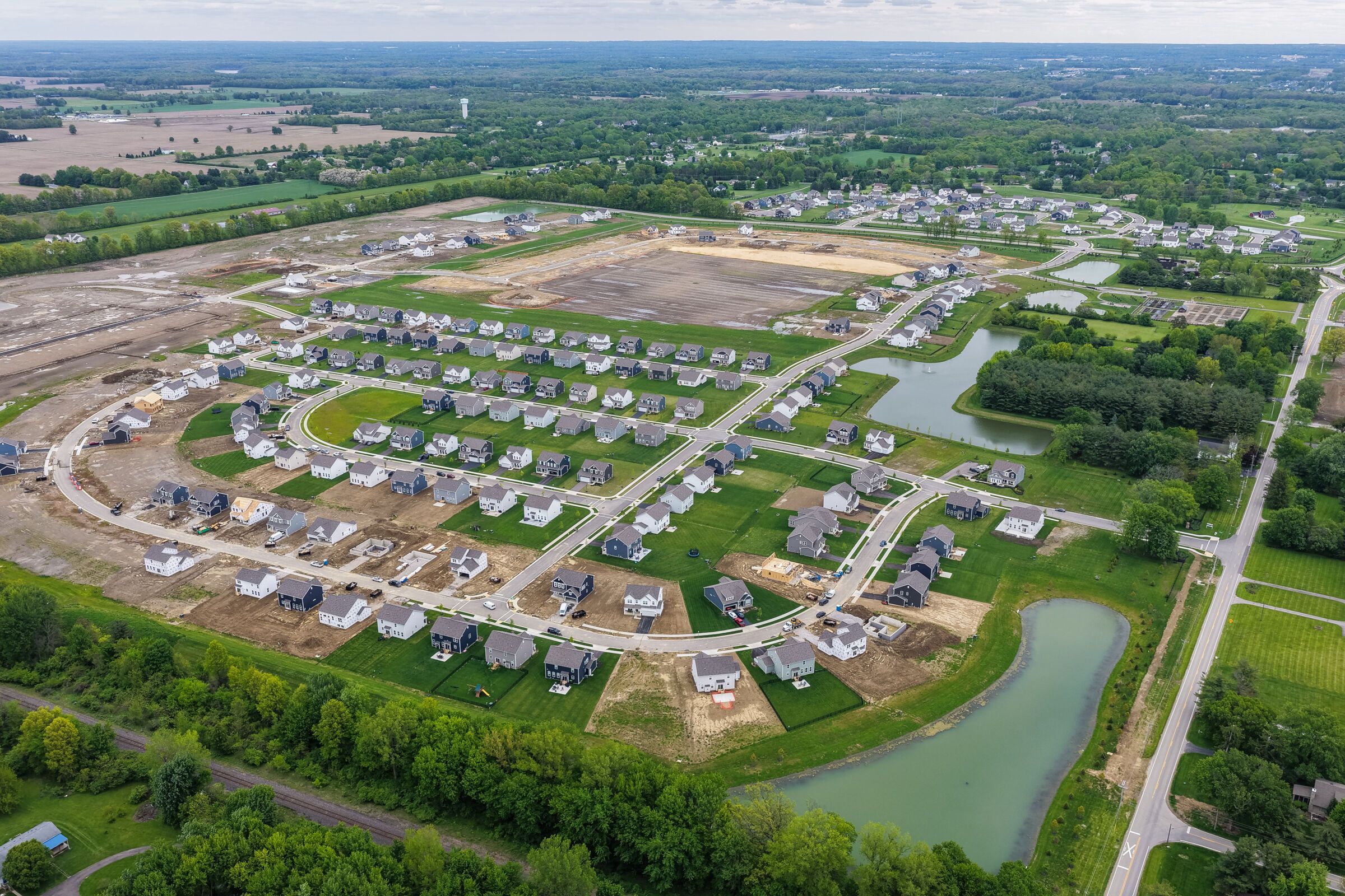 Berlin Farm Aerial