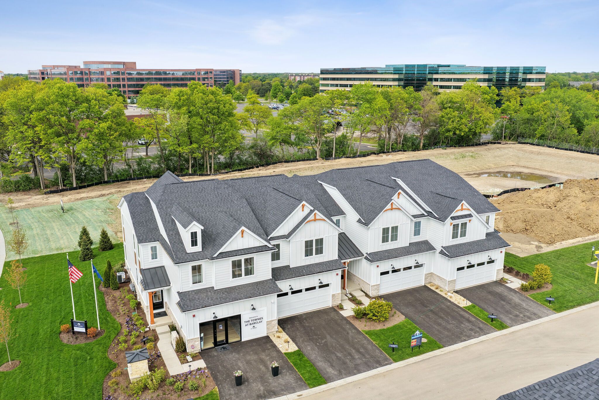 casa en The Townes At Barclay por M/I Homes