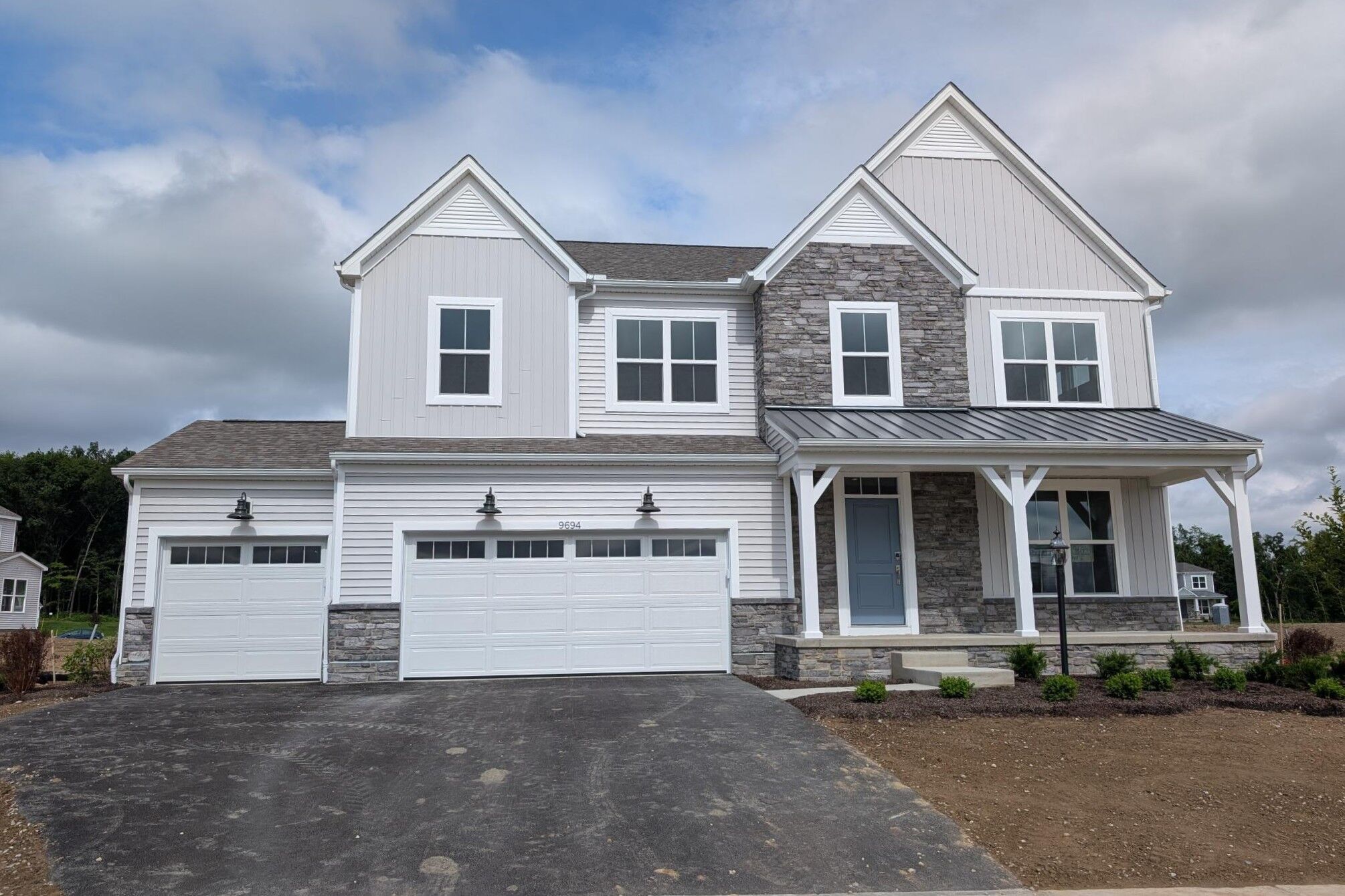 Temple - The Ridge at Glacier Pointe: Plain City, Ohio - M/I Homes