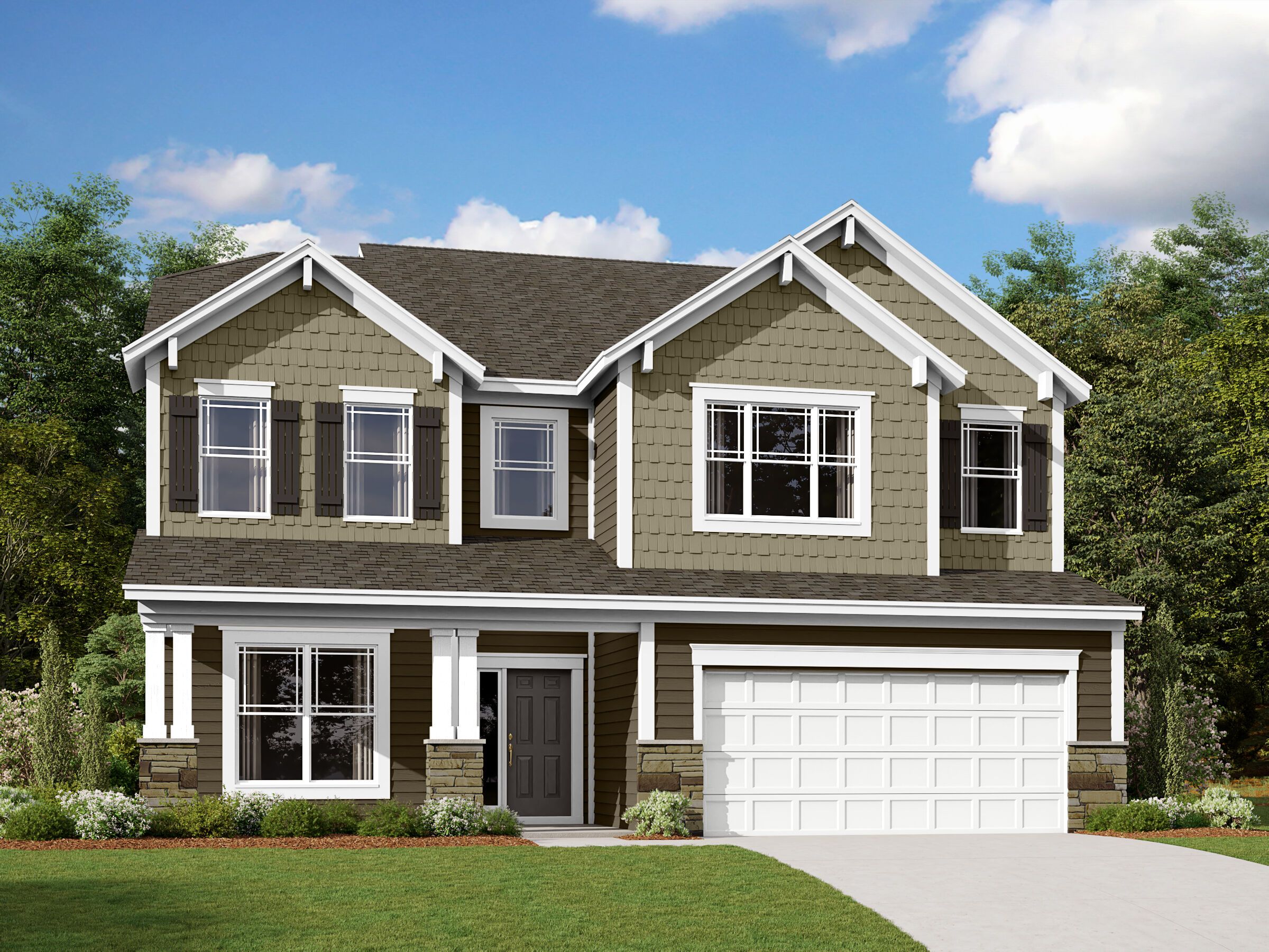 The Sonoma - Whitaker Pointe: Huntersville, North Carolina - M/I Homes