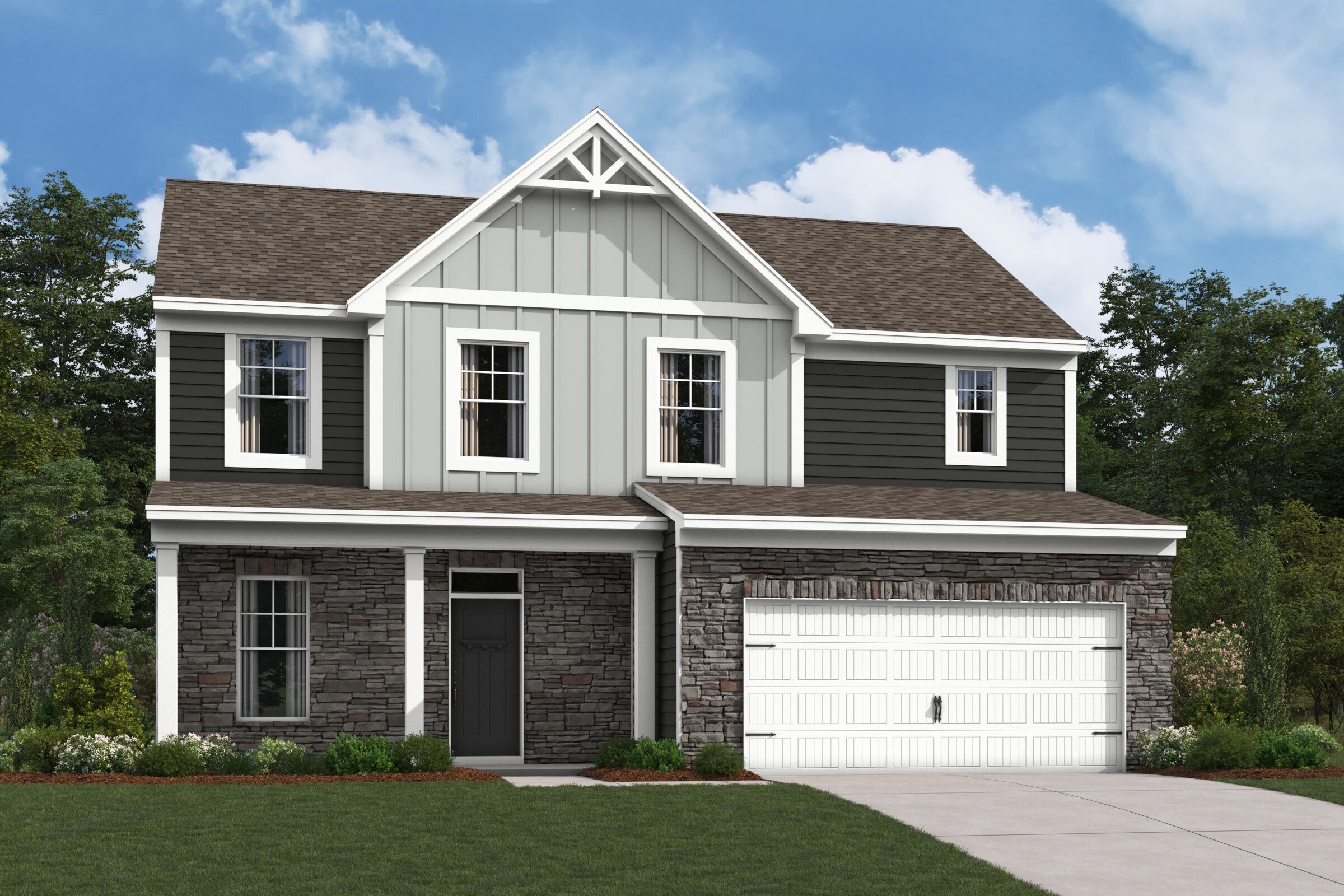 Dearborn II - Canterbury Station: Wingate, North Carolina - M/I Homes