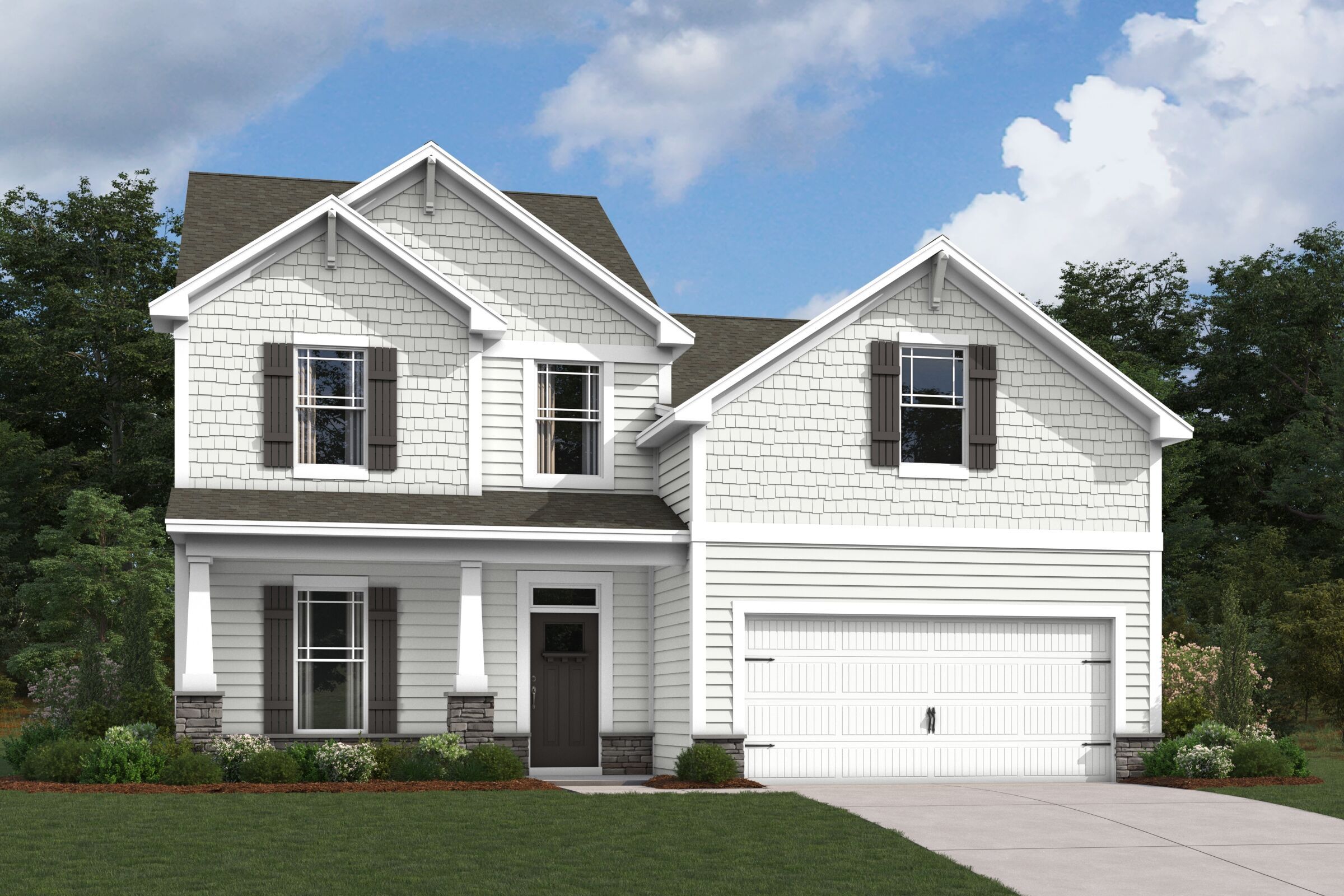 Erie II - Canterbury Station: Wingate, North Carolina - M/I Homes