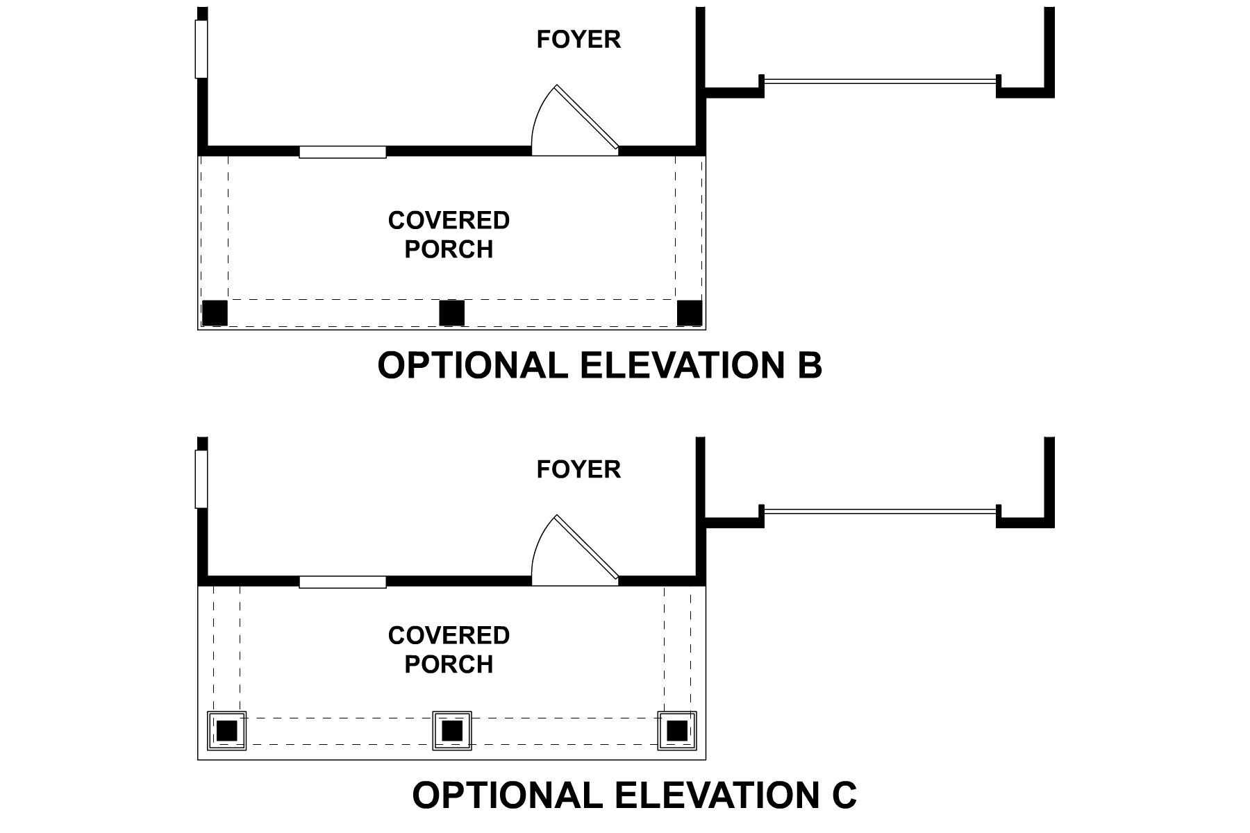 Acacia First Floor Options