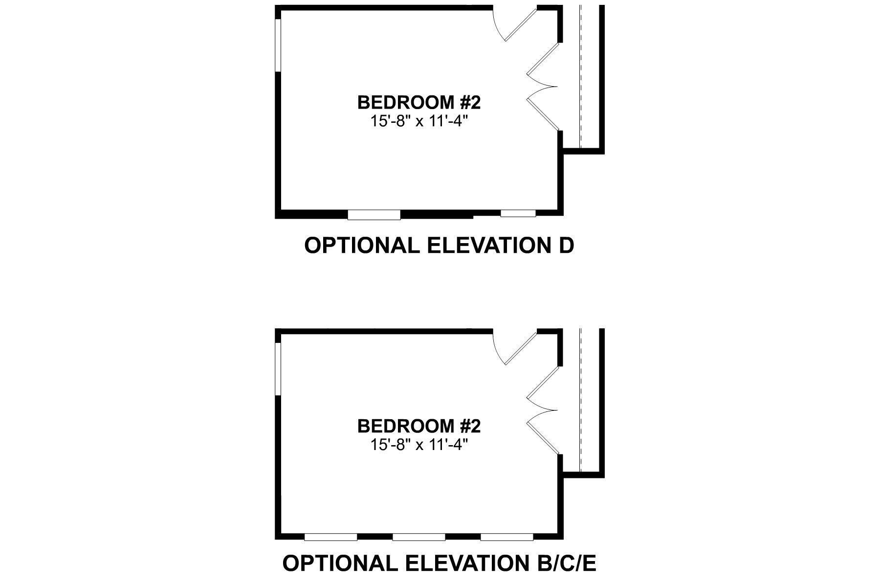 Bexley Second Floor Options