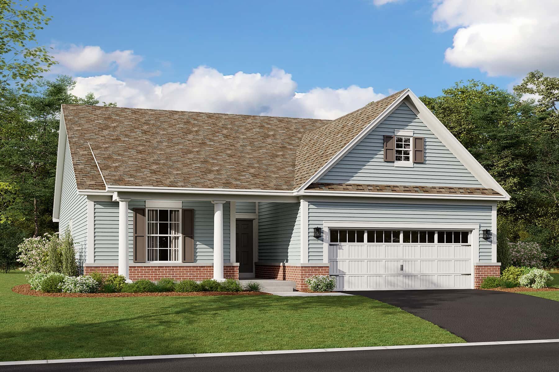 Briarwood Colonial Revival Elevation