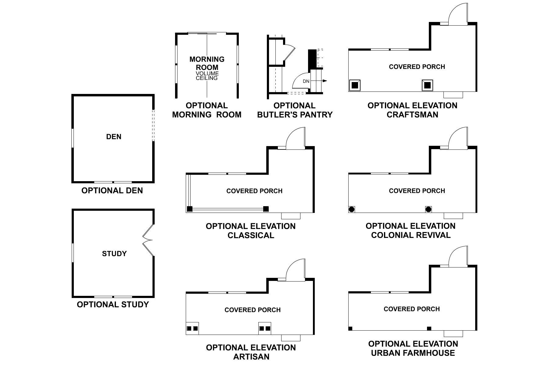 Main Floor Options