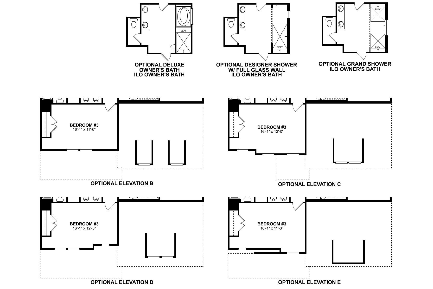Blair Second Floor Options