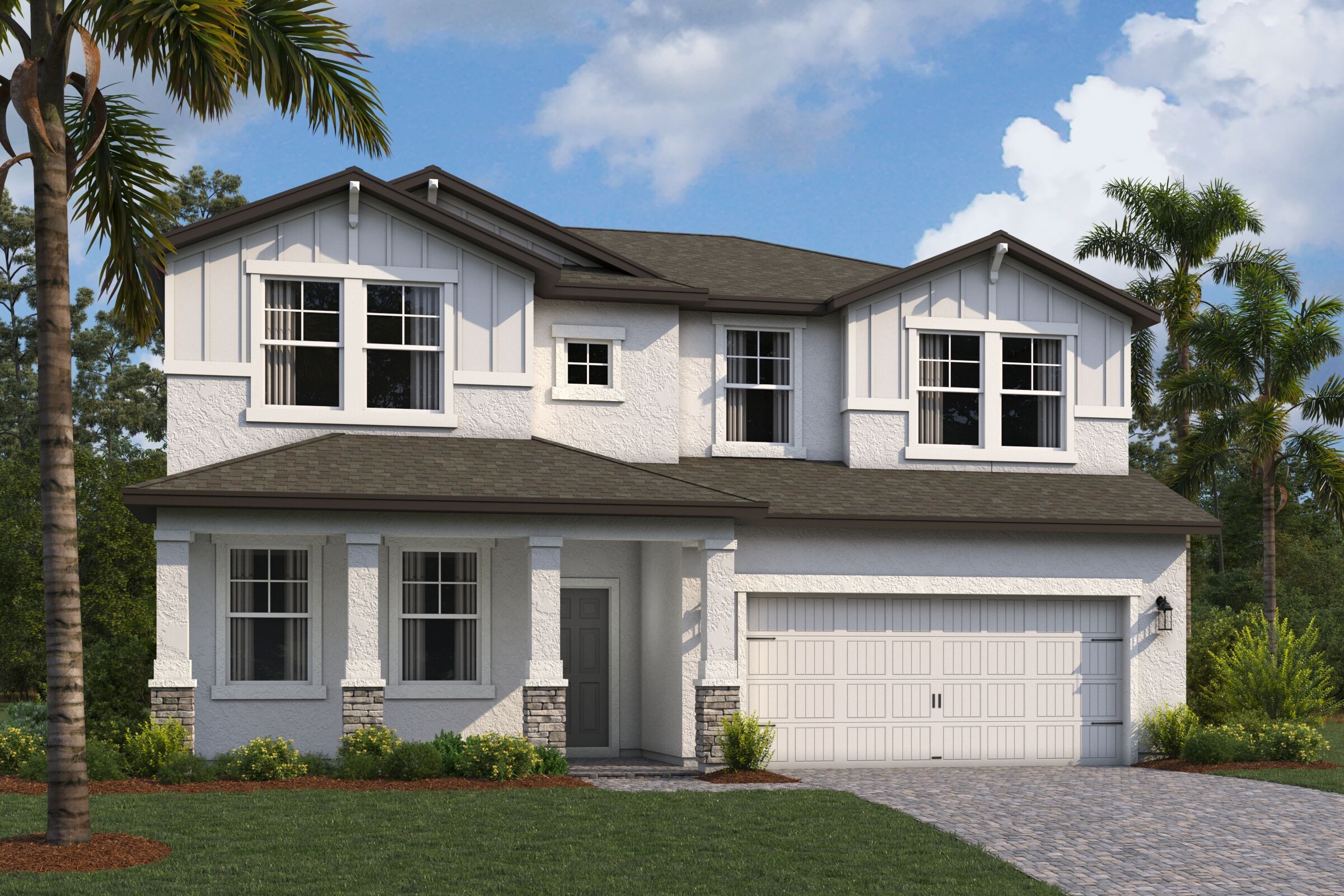 Santa Monica Elevation C - Harmony Ridge