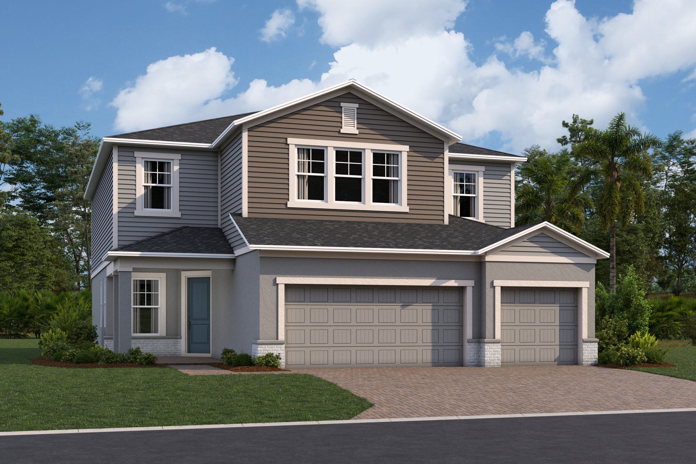 Lancaster Elevation  Traditional