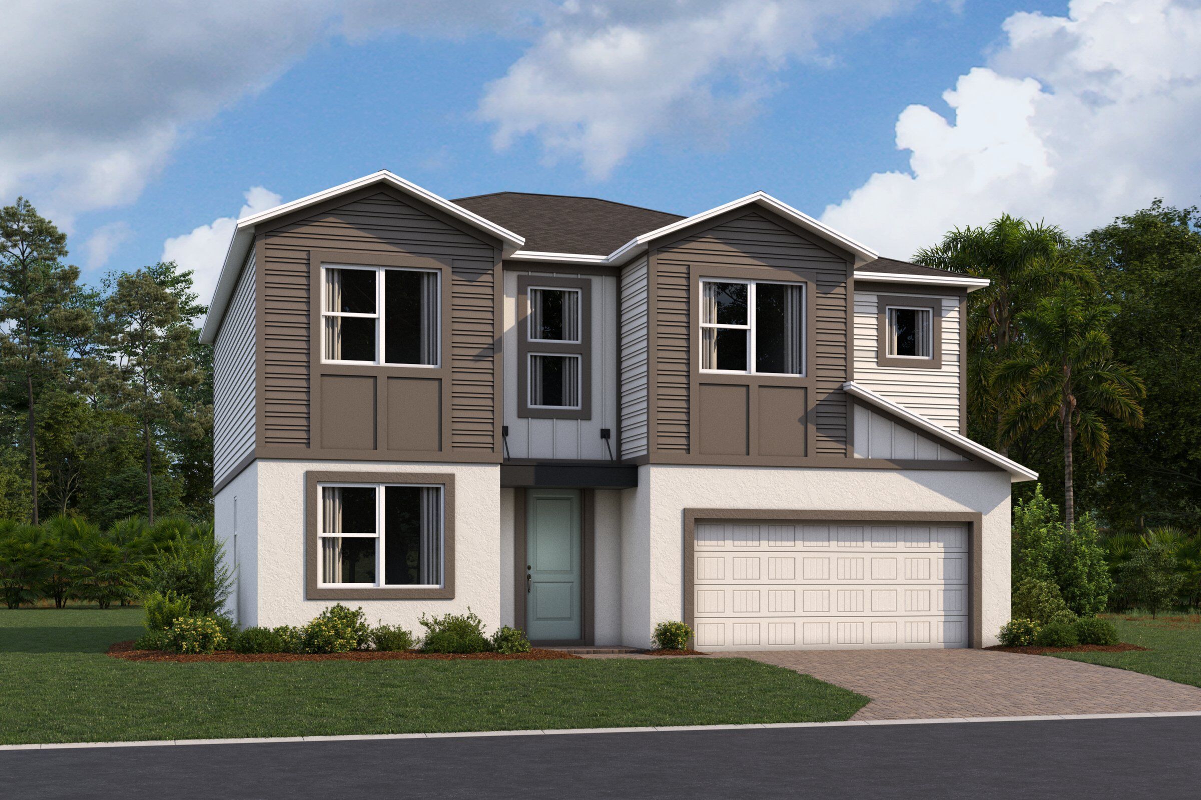 Santa Barbara II Elevation  Contemporary