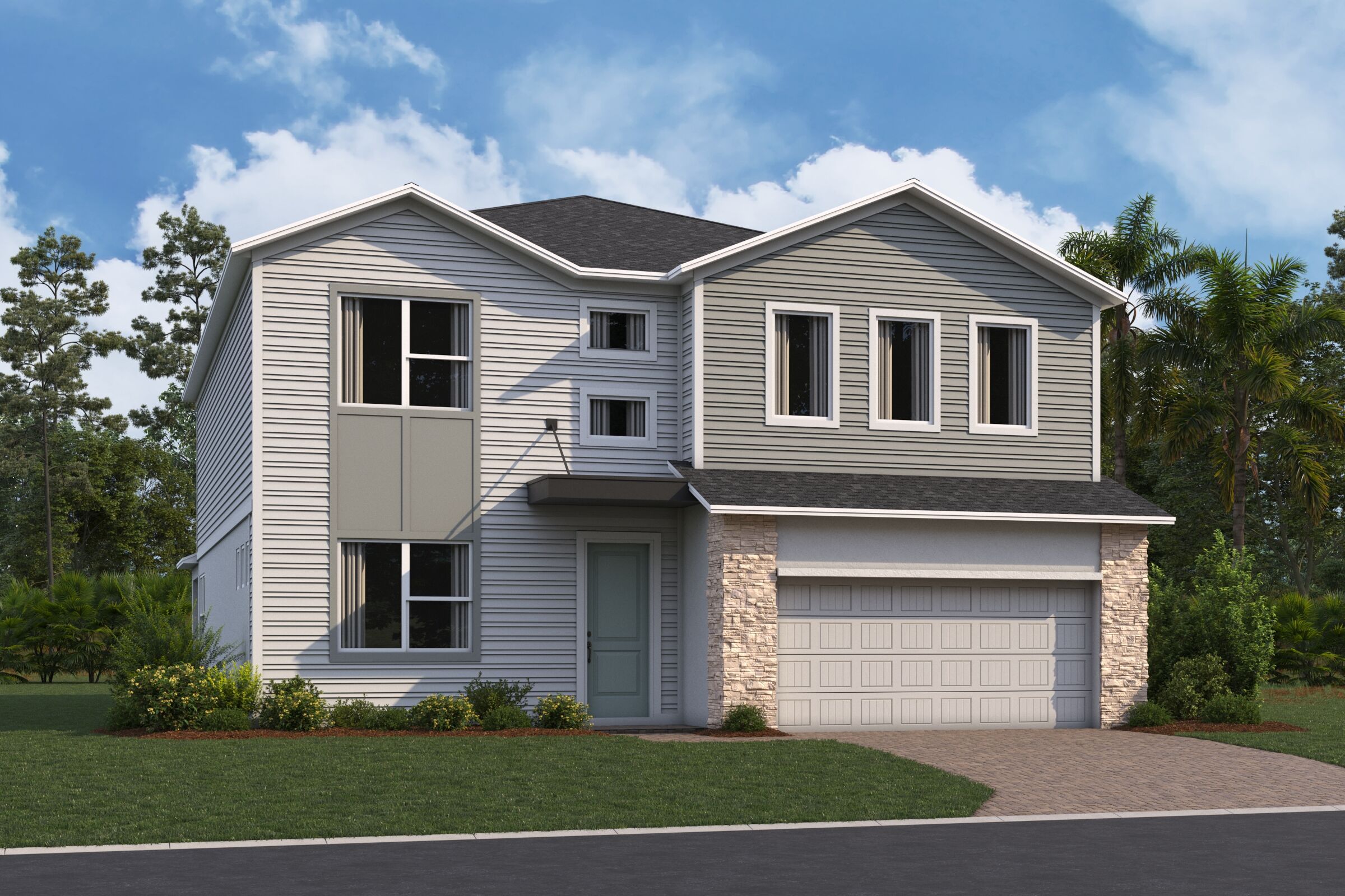 Sonoma II Elevation  Contemporary