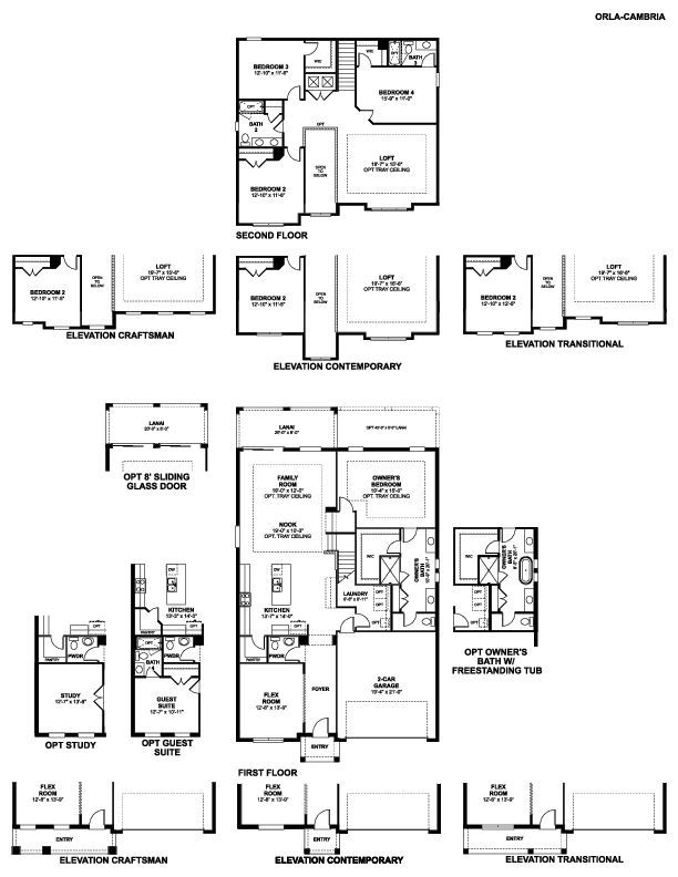 Cambria Floorplan