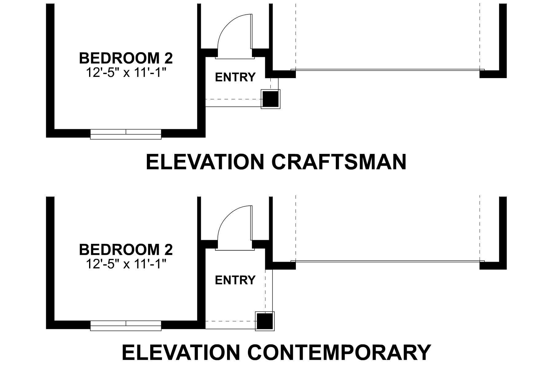Huntington First Floor Options