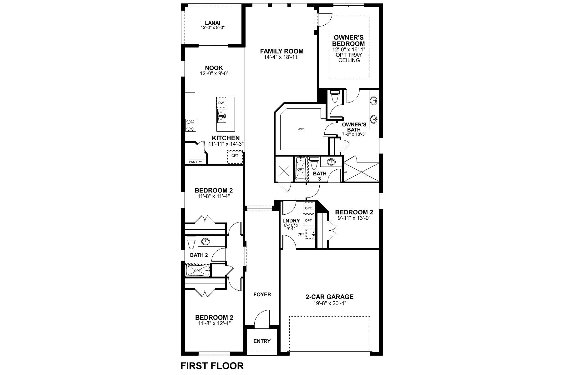 Piedmont First Floor