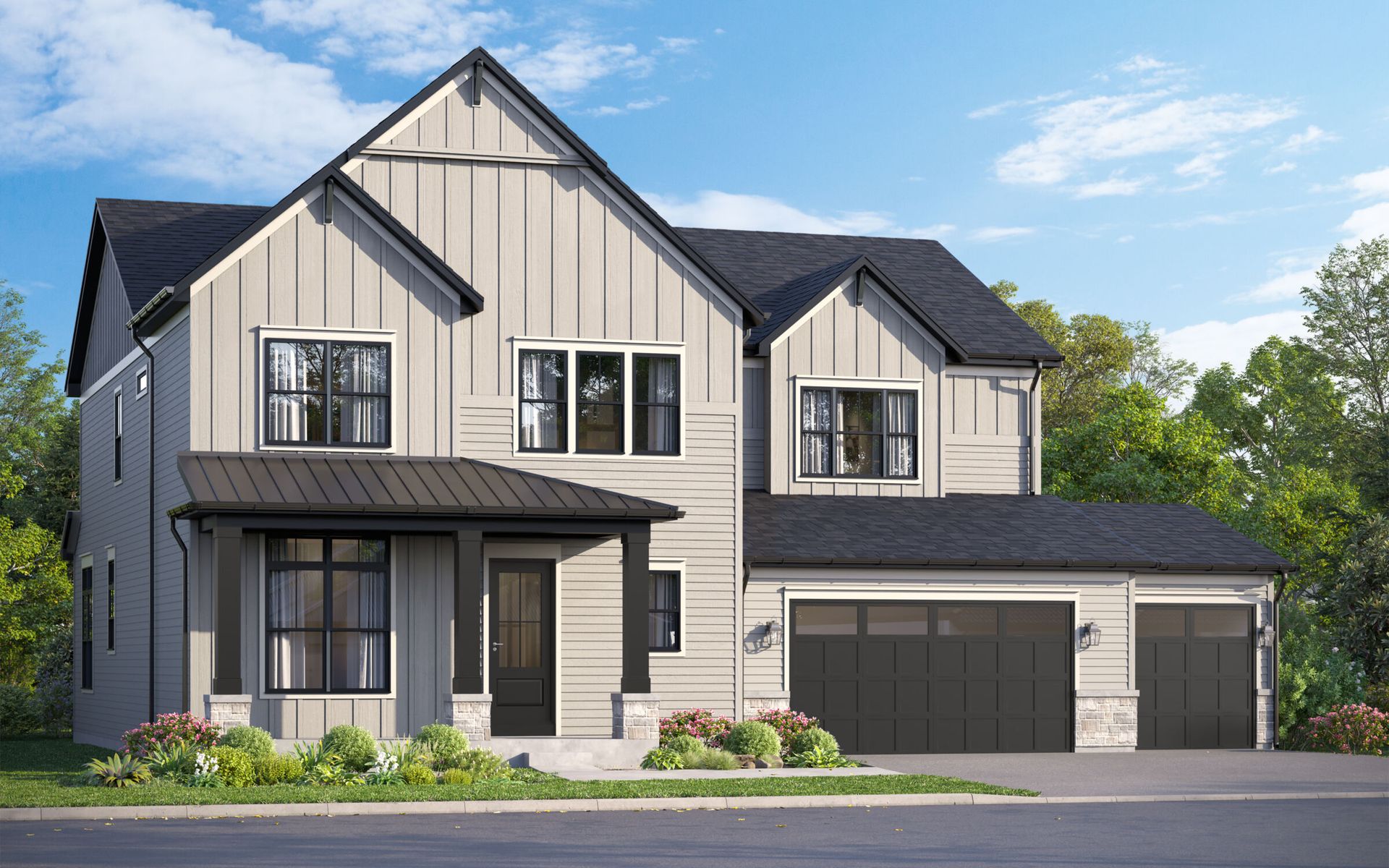 Stockwell  Elevation New England Cottage
