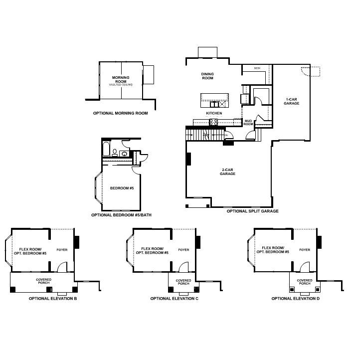 Hawthorn Woods Country Club Stanton Main Floor Options