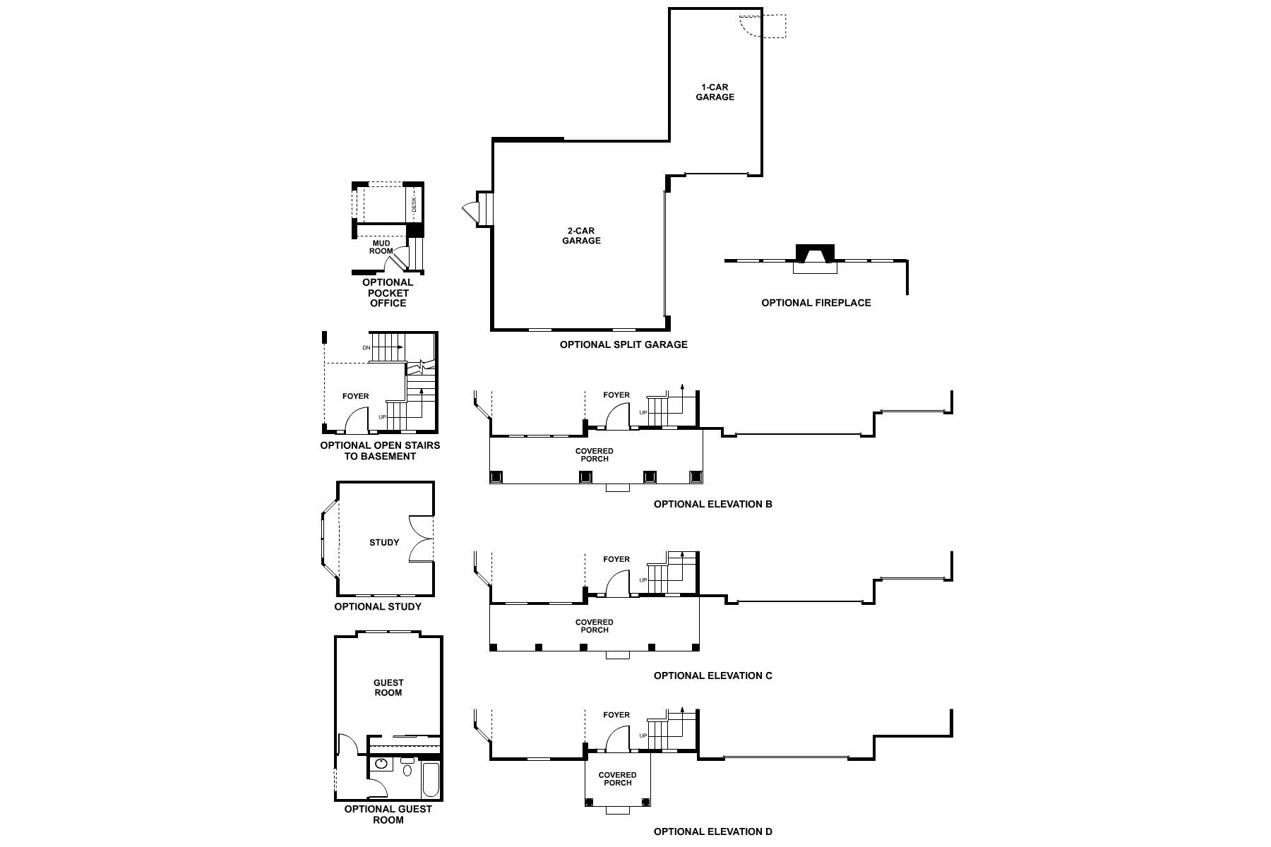 Hawthorn Woods Country Club Stockwell Main Floor Options