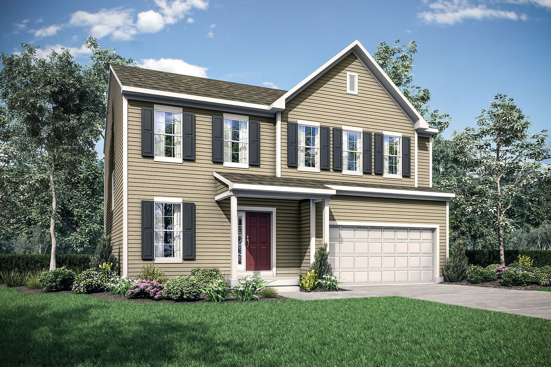 Salinger - Bell Harbor: Maineville, Ohio - M/I Homes