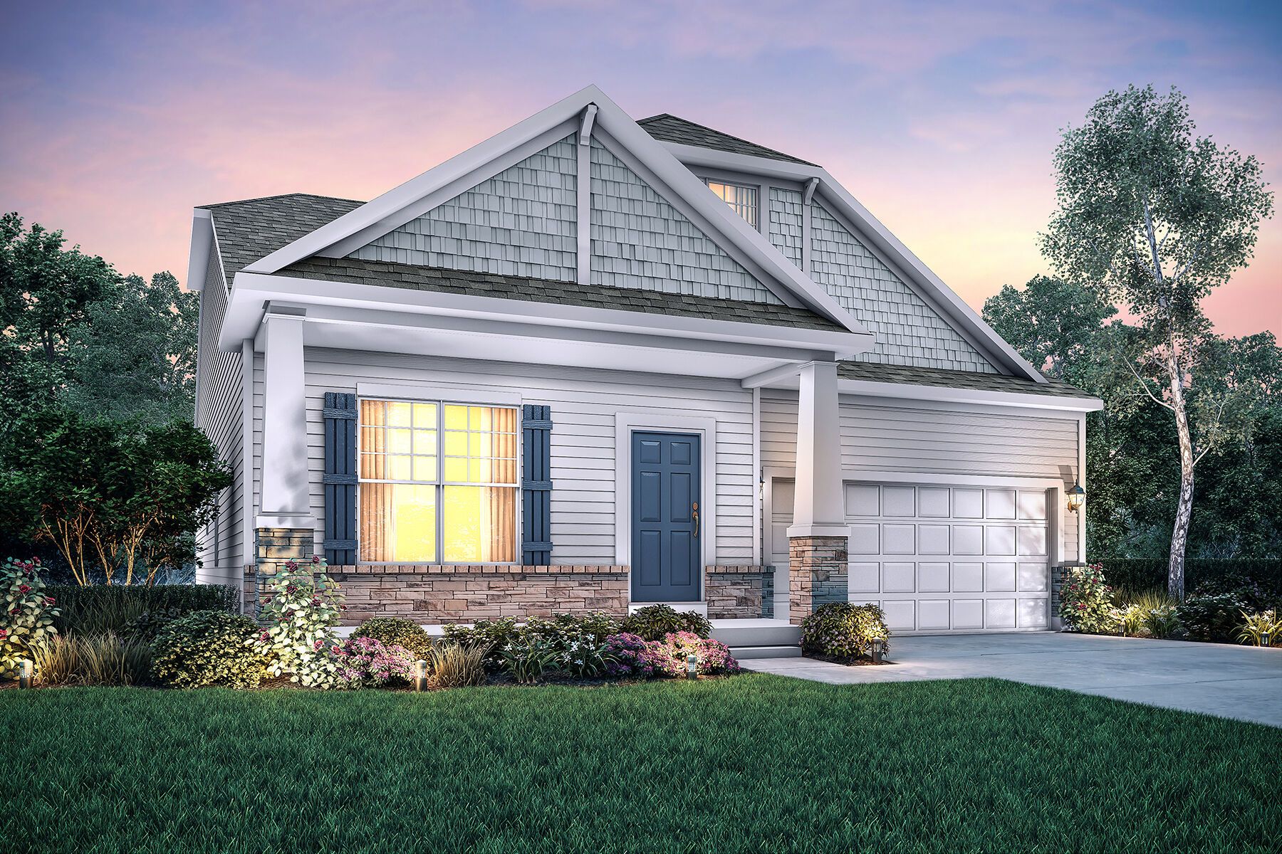 Turnbull - Bell Harbor: Maineville, Ohio - M/I Homes