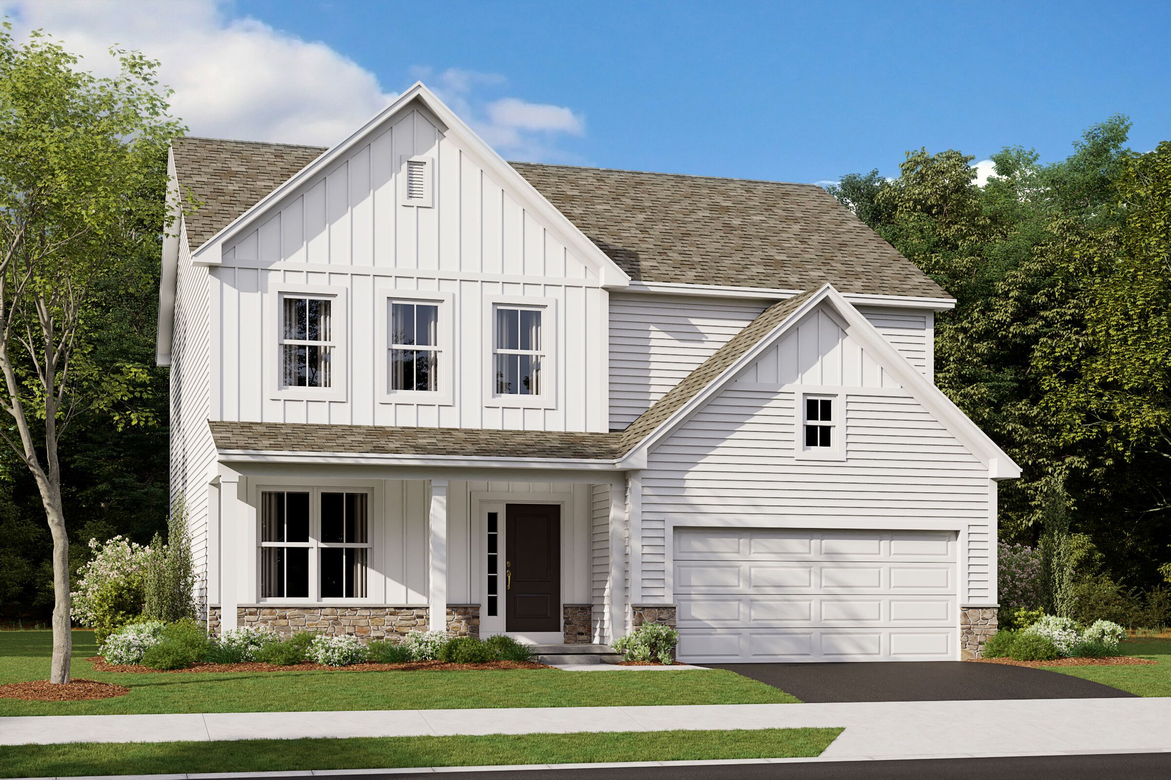 Evanston - Winterbrooke Place: Lewis Center, Ohio - M/I Homes