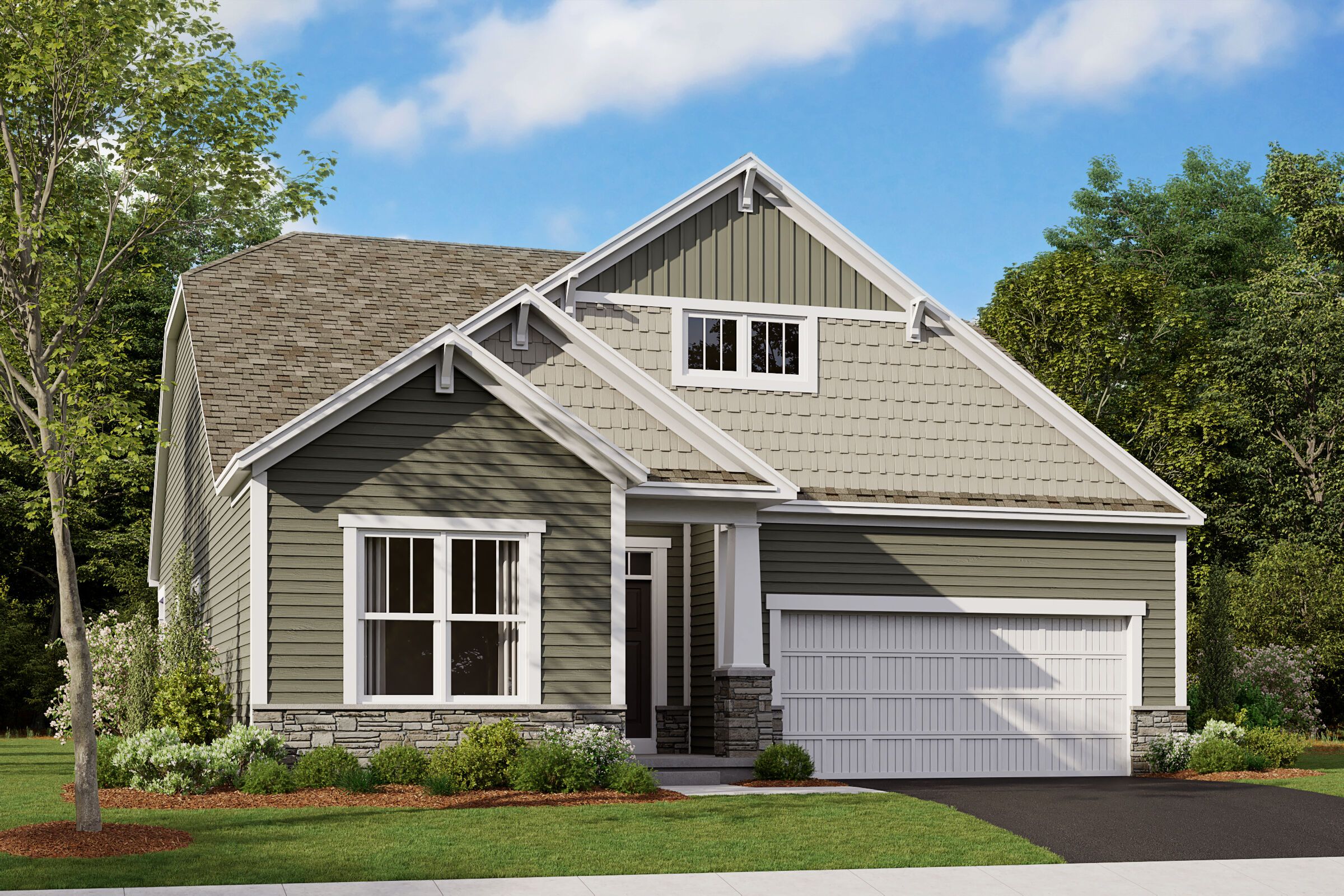 Grandview - Homes at Foxfire: Commercial Point, Ohio - M/I Homes