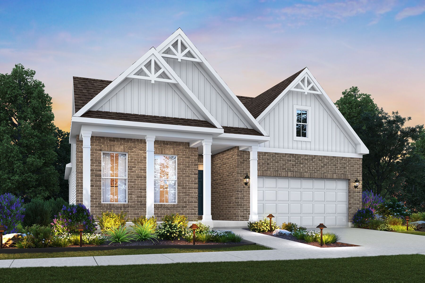 Melville II - Bailey Farm: Springboro, Ohio - M/I Homes