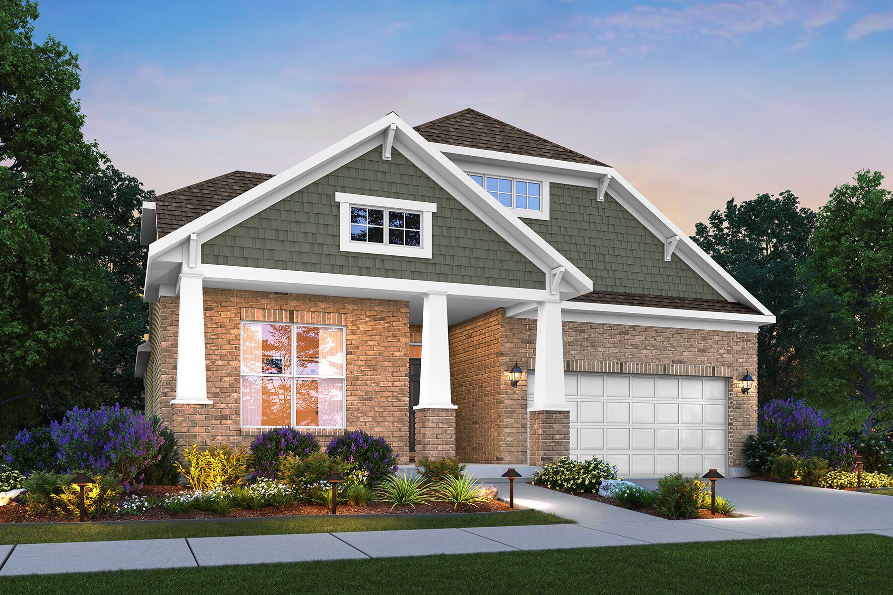 Melville II - Bailey Farm: Springboro, Ohio - M/I Homes