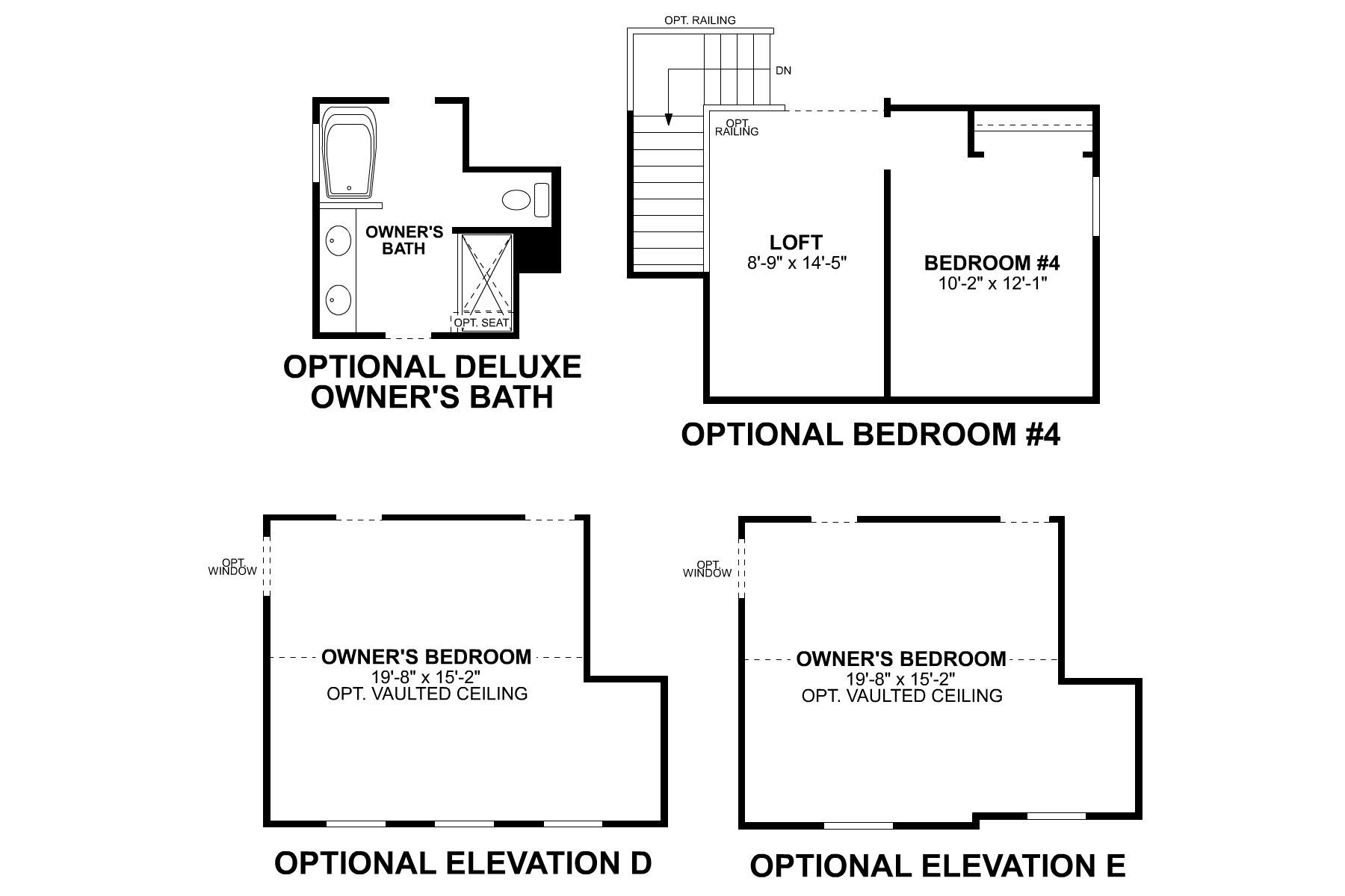 Evanston Second Floor Options