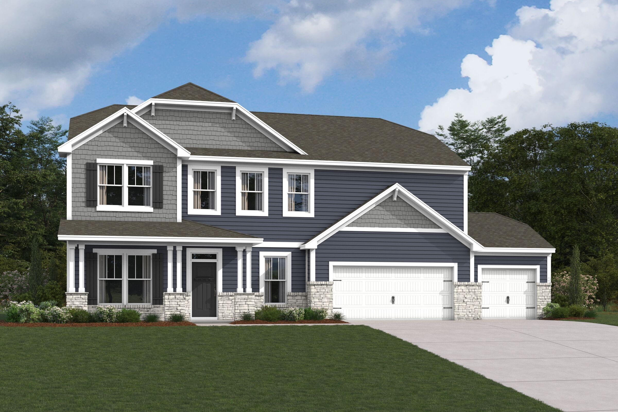 Albright - Amber Glen: Locust, North Carolina - M/I Homes