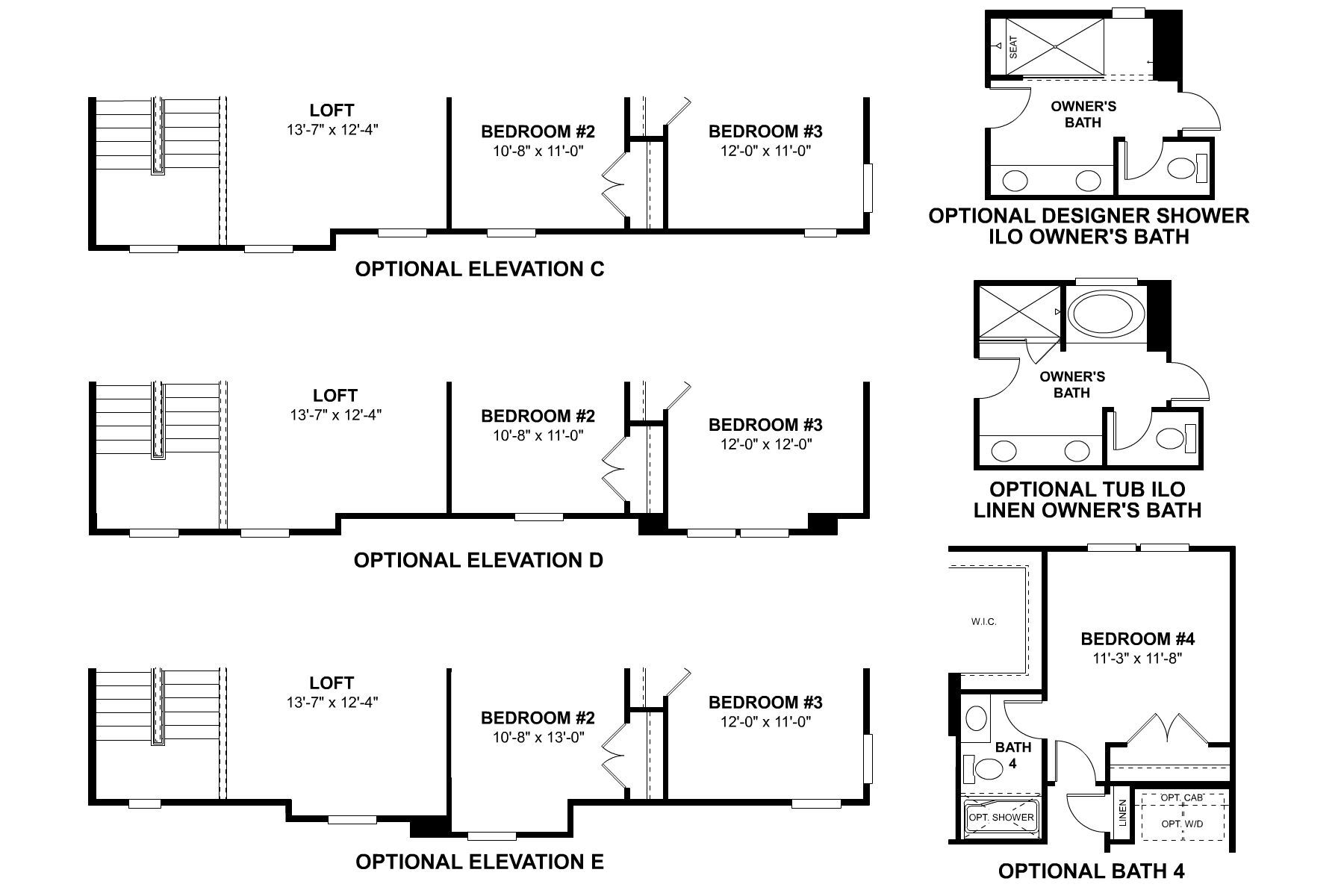 Patterson Second Floor Options