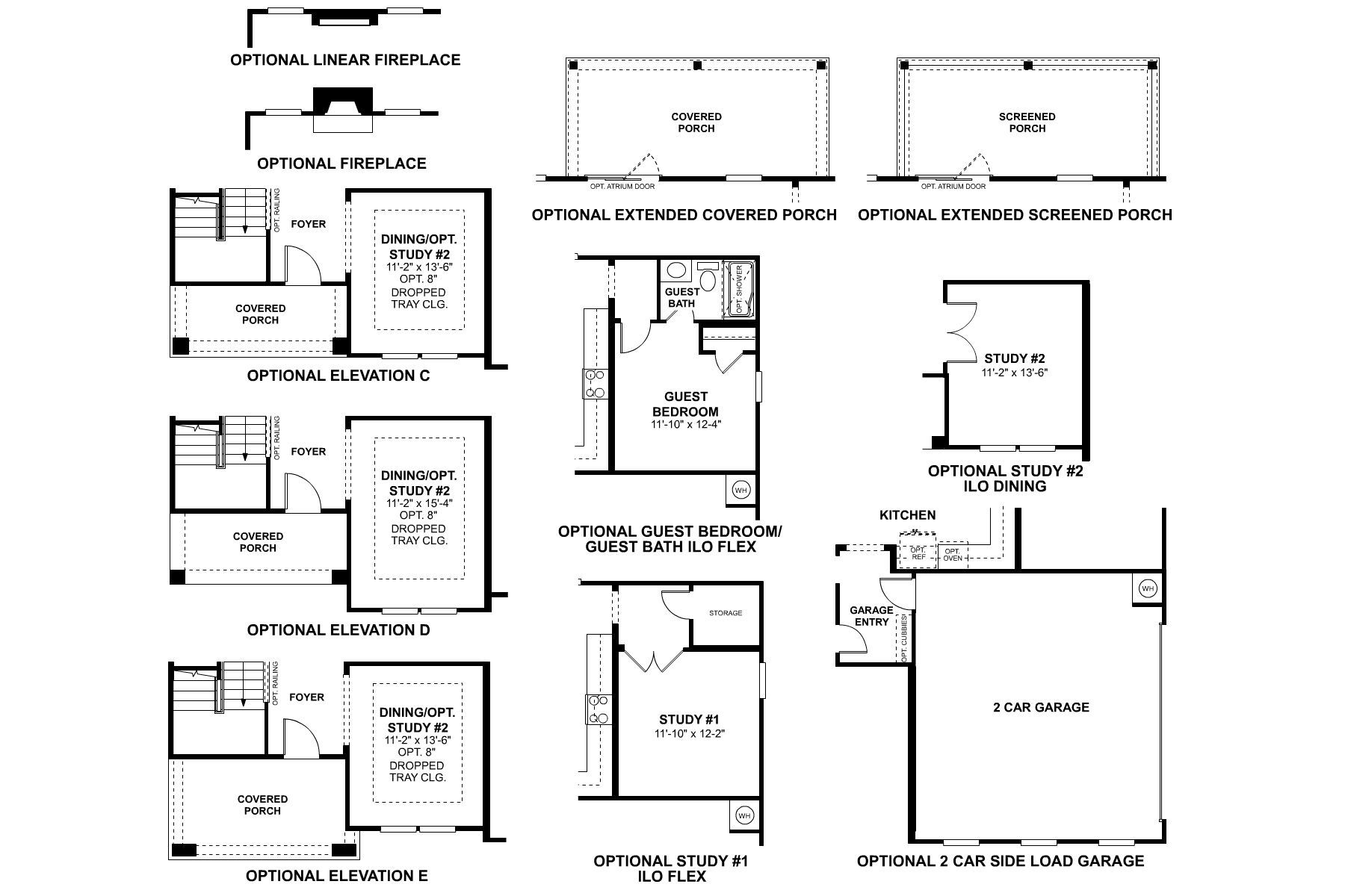 Patterson First Floor Options