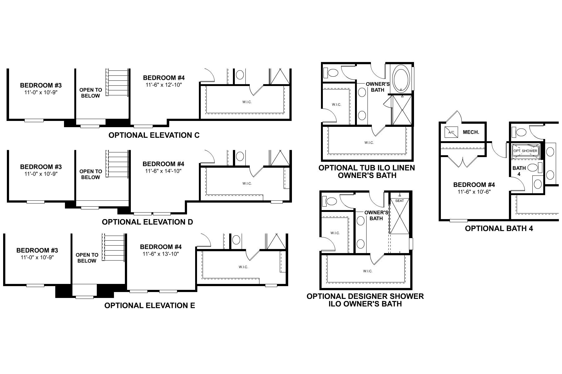 Stockton Second Floor Options