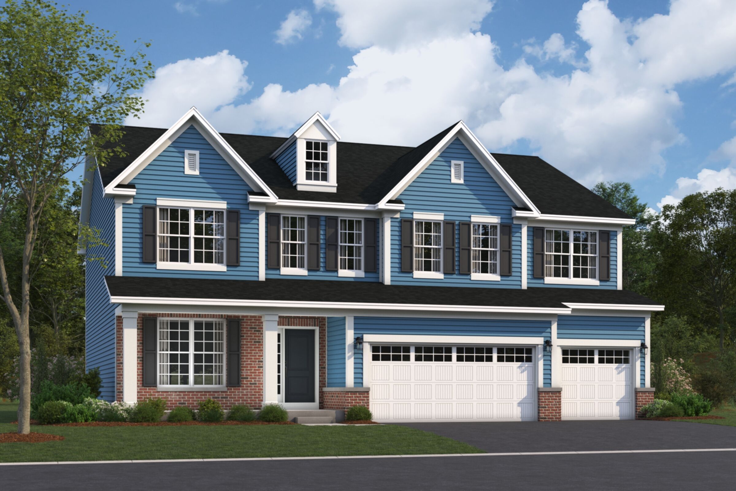 Lyndale Elevation Colonial Revival