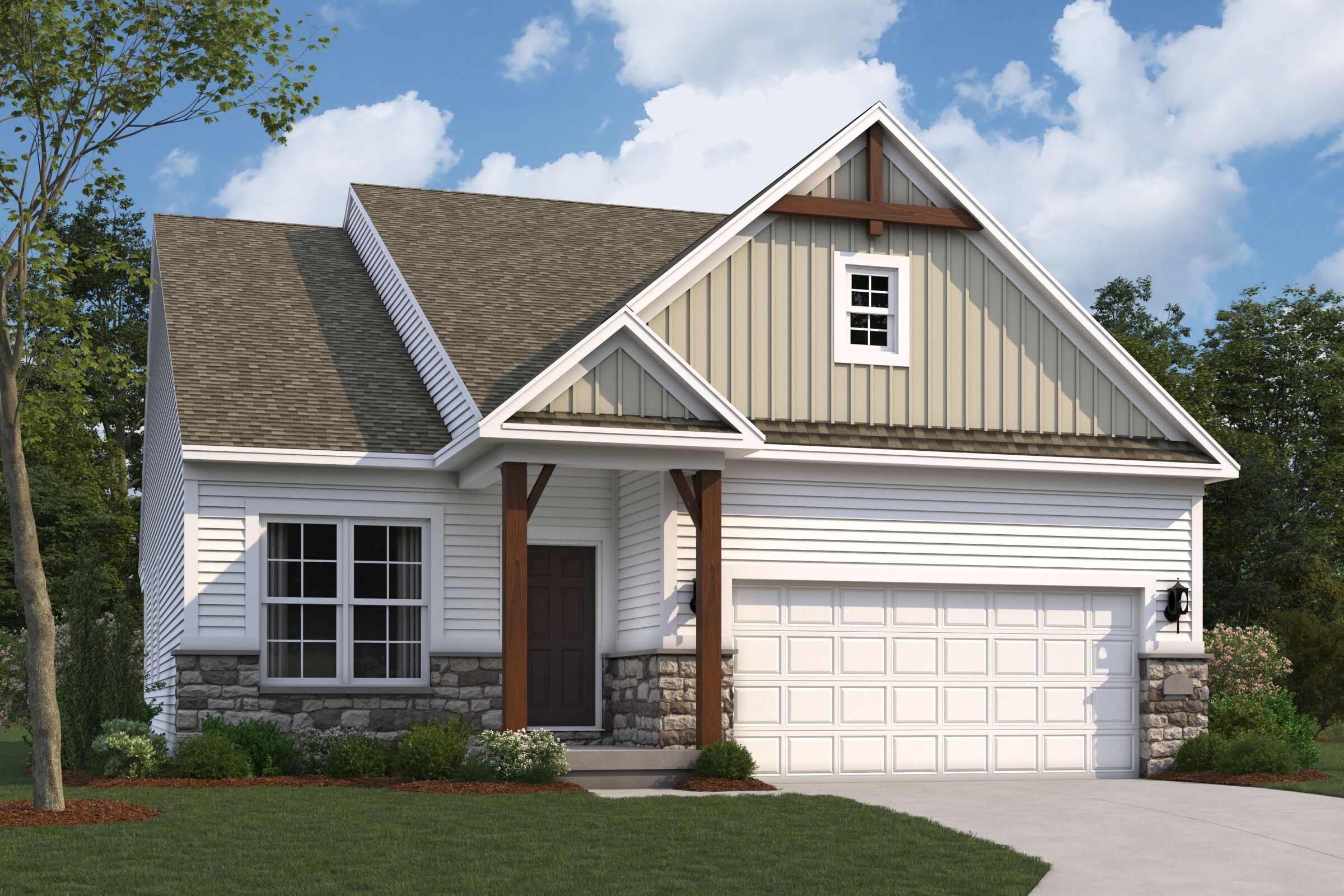 Camden II - Bailey Farm: Springboro, Ohio - M/I Homes