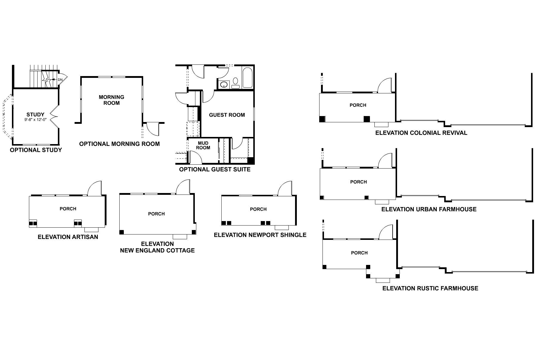 Essex - First Floor Options