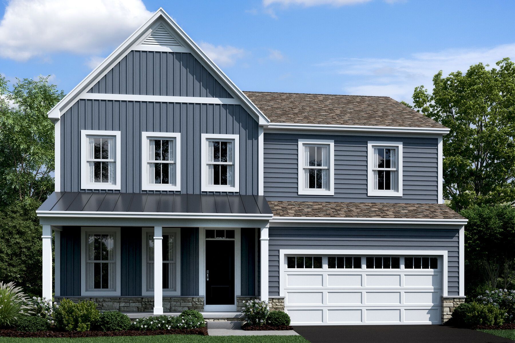 Bucknell - Jerome Village - Applewood: Plain City, Ohio - M/I Homes