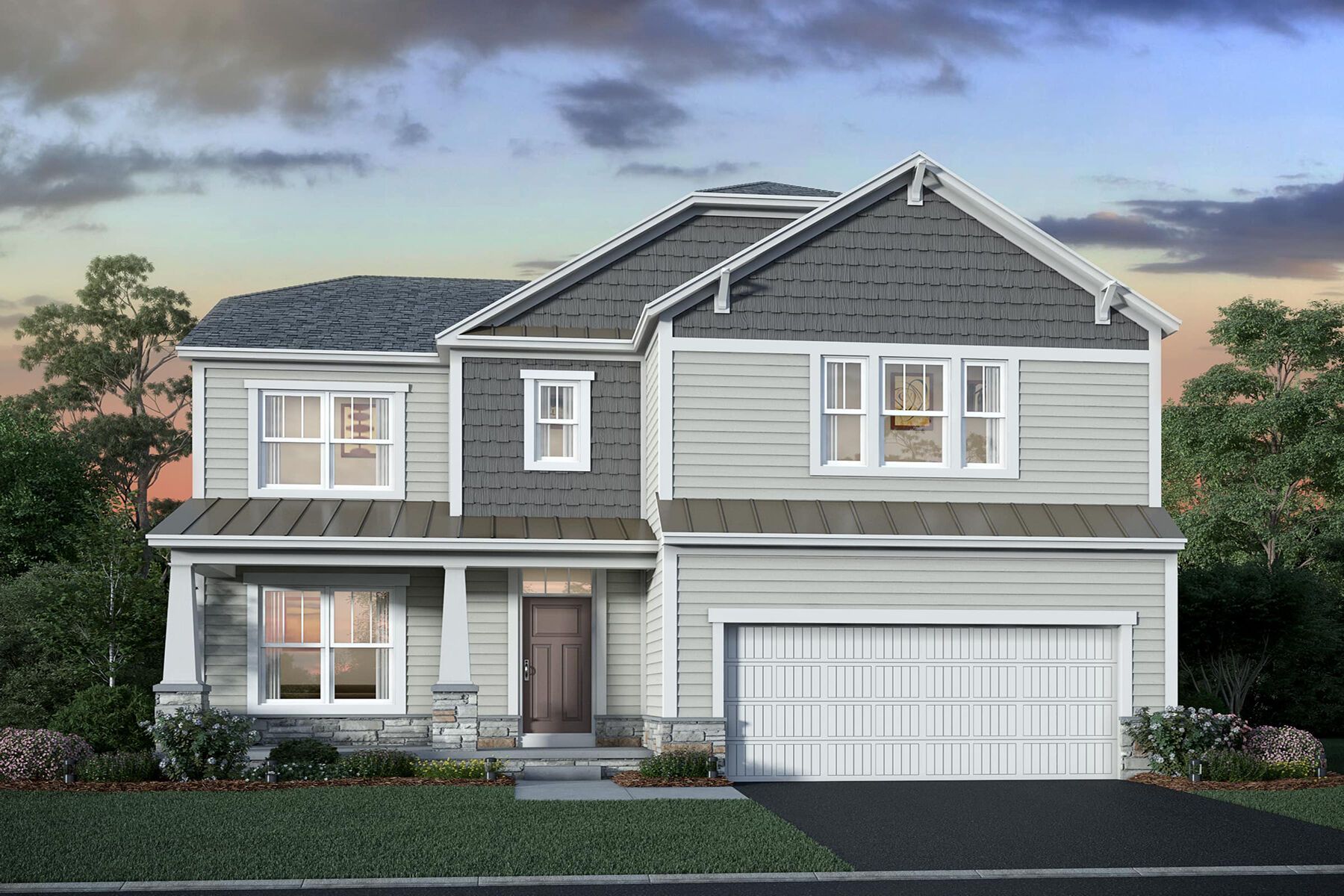 Fordham II - Darby Station: Plain City, Ohio - M/I Homes