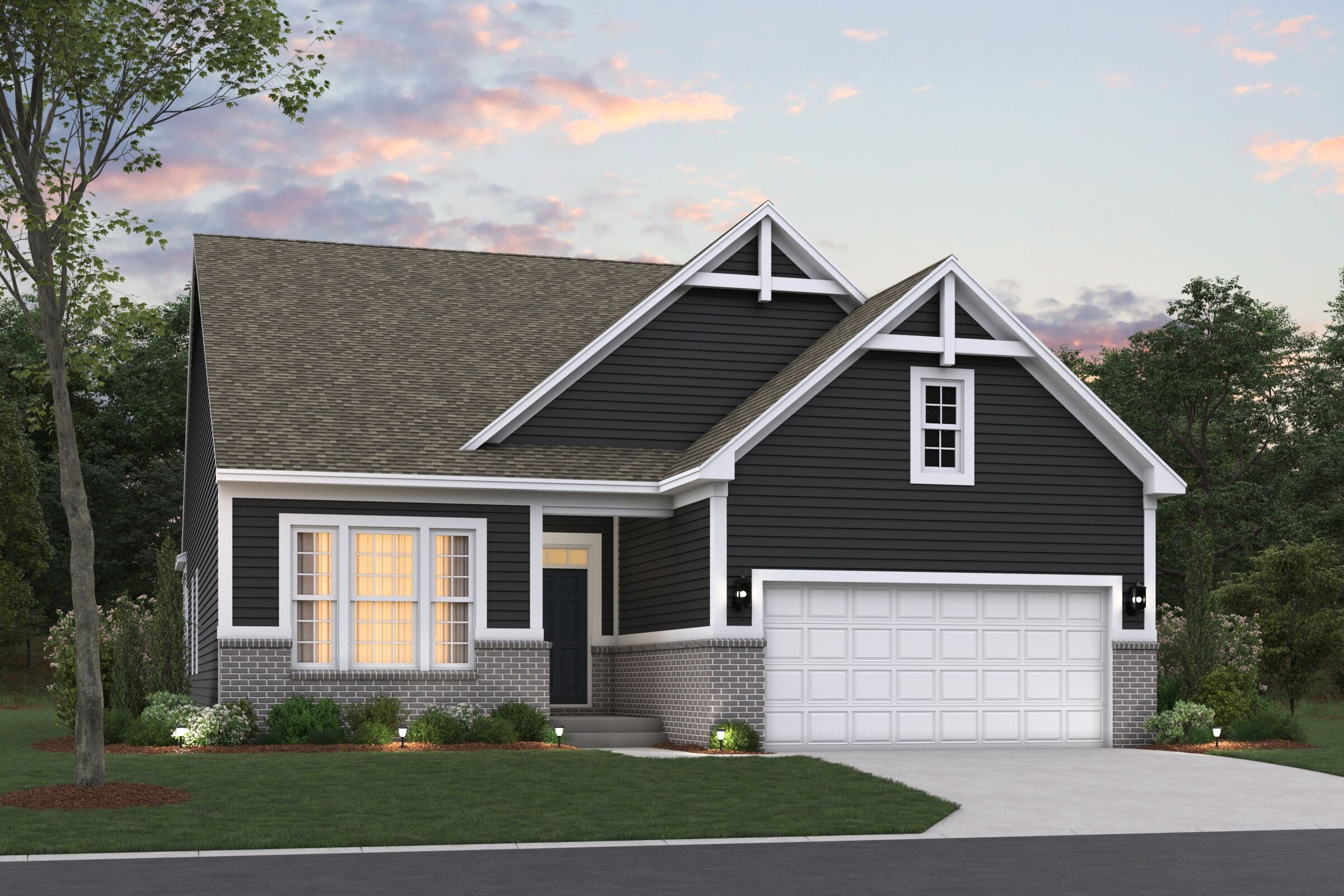 Wallace - Bailey Farm: Springboro, Ohio - M/I Homes